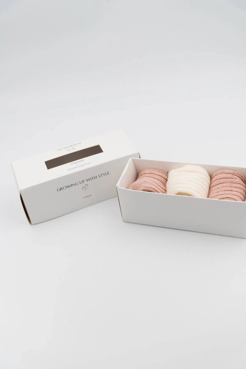 3PC in GIFT BOX Calze Spesse - NEUTRAL PINK 47 - Image 3
