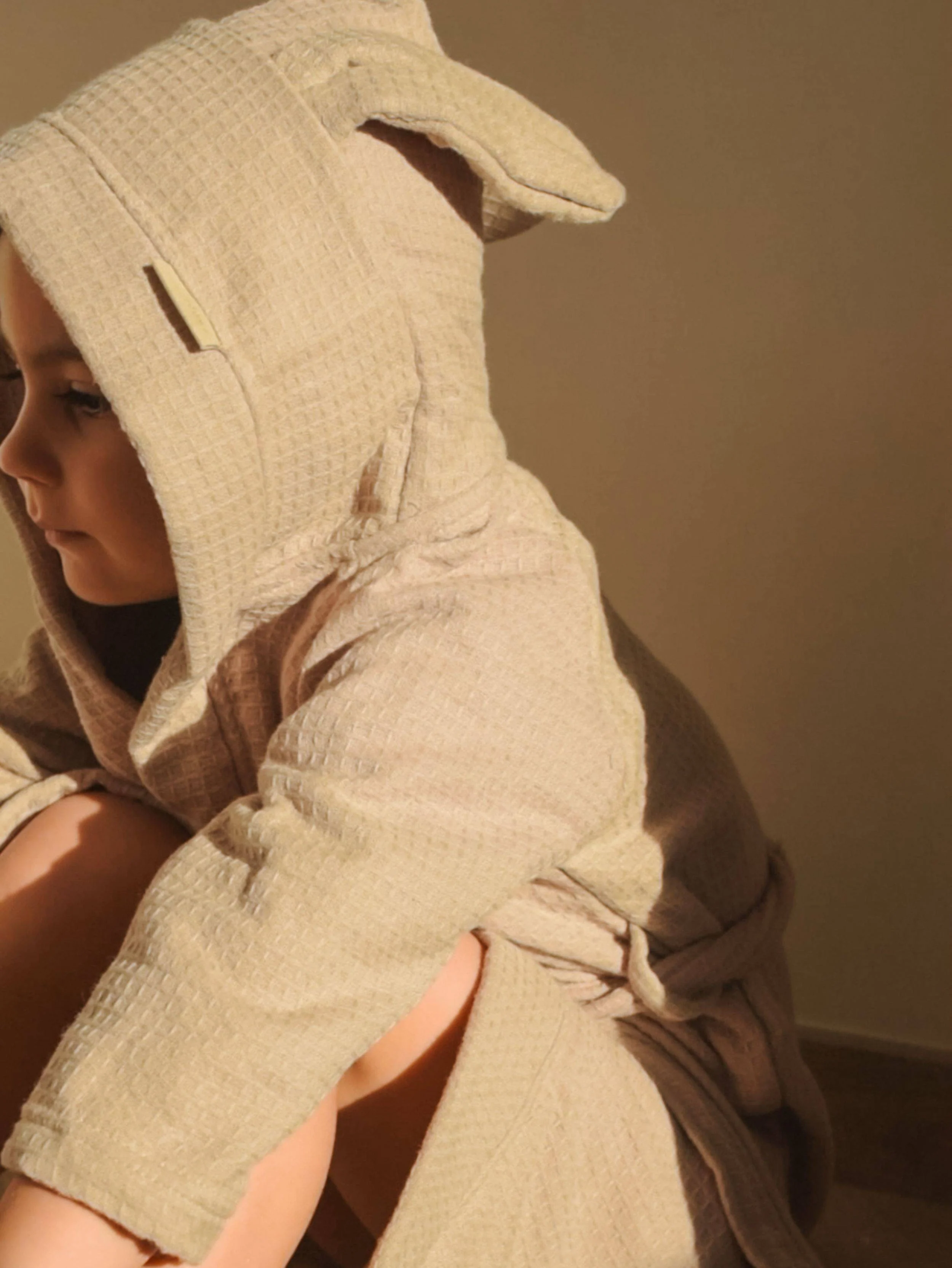 Accappatoio Waffle - MOCHA SAND 347 - Image 6