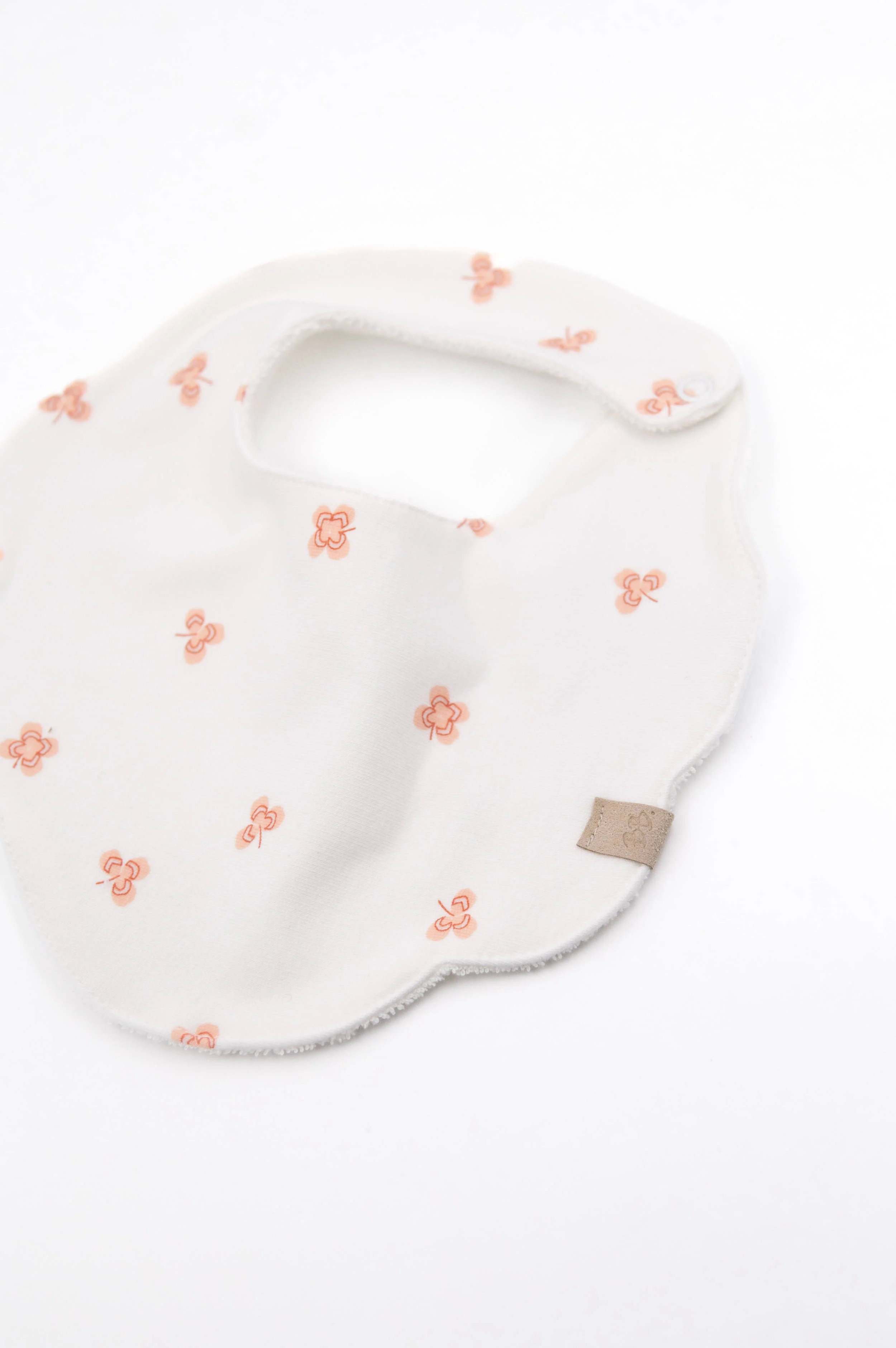 Bib Flower - PRINT LUCKY LEAVES  280 - Image 2