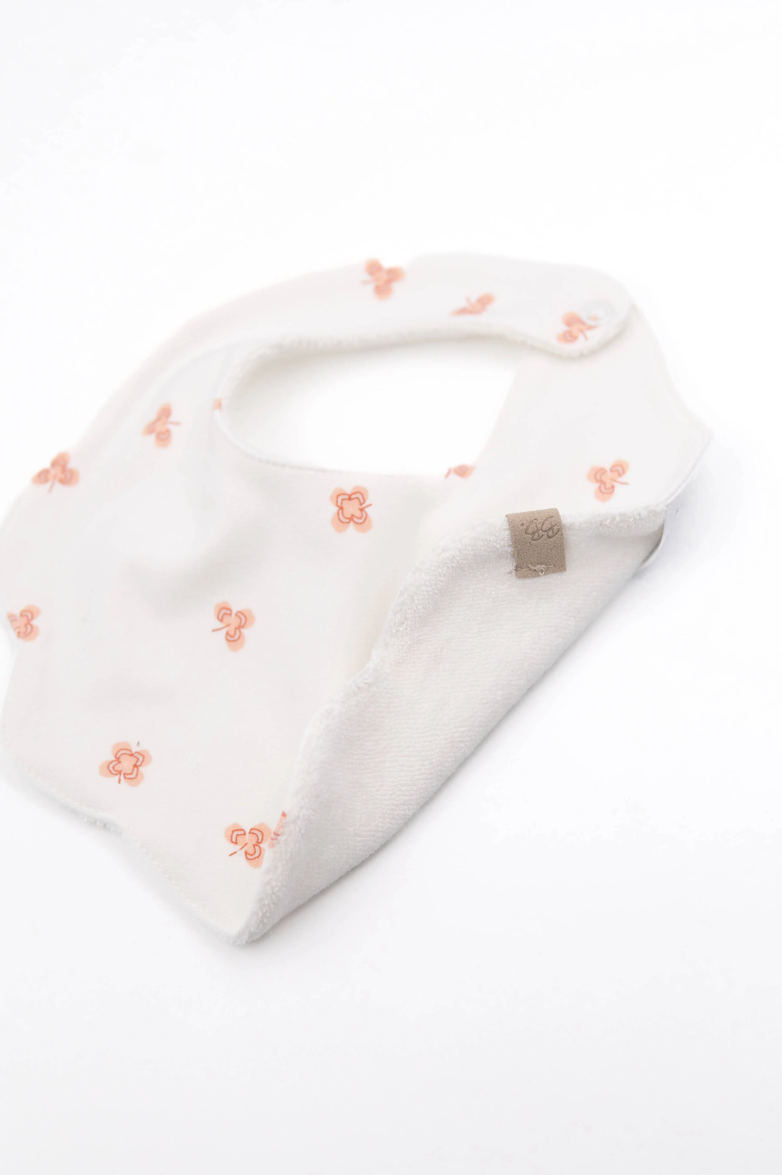 Bib Flower - PRINT LUCKY LEAVES  280 - Image 3