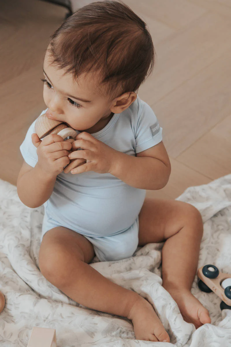 Body bambino maniche corte - Azzurro 06 - Image 4