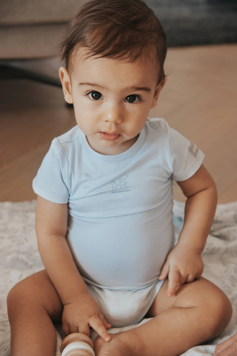 Body bambino maniche corte - Azzurro 06 - Image 5
