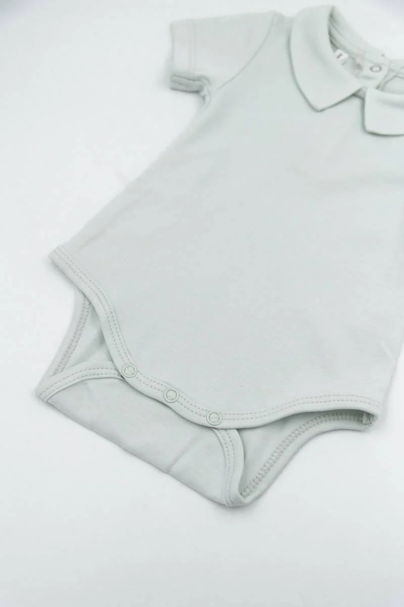 Body Bimbo Colletto maniche corte - LIGHT BLU 507 - Image 3
