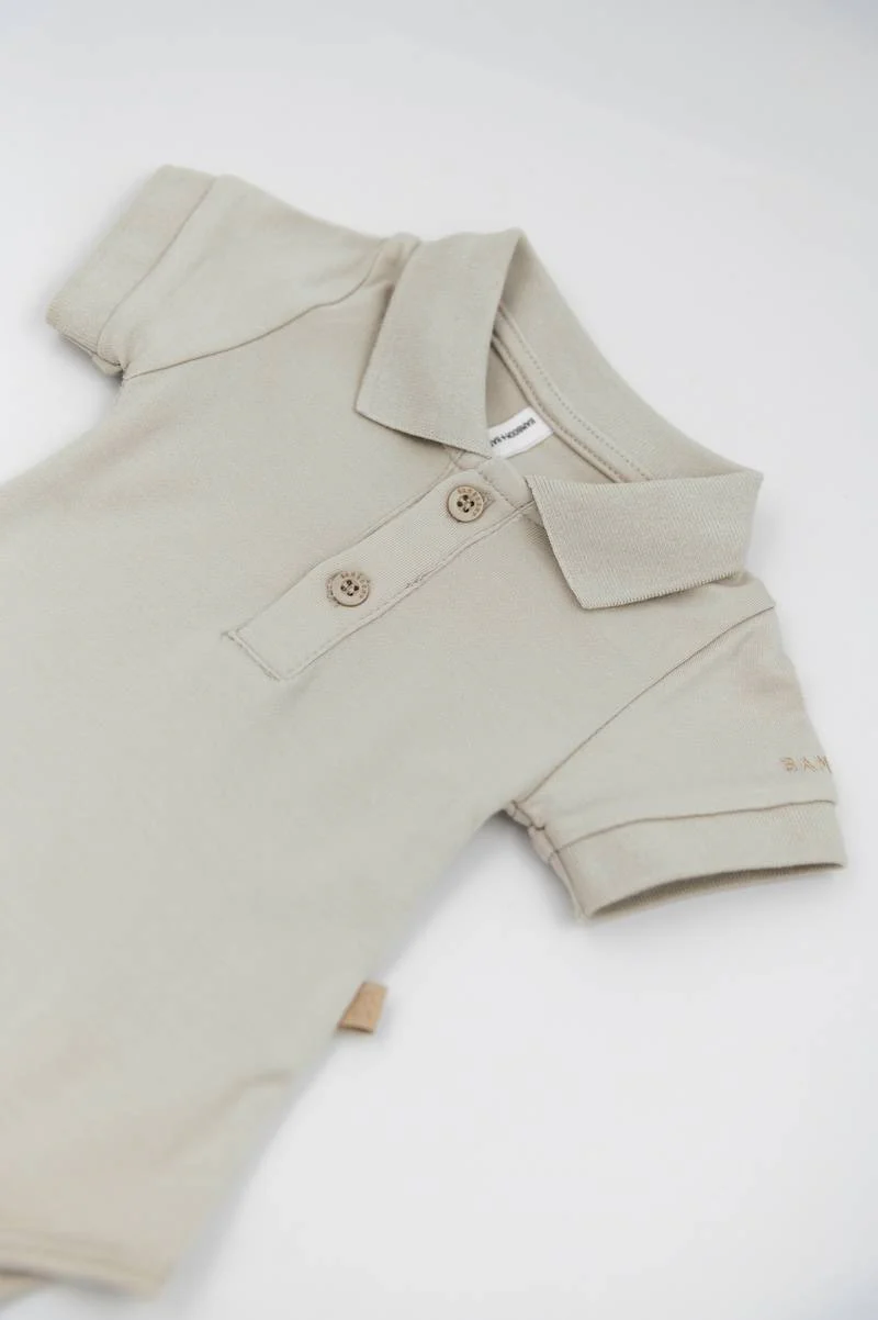 Body Bimbo Polo maniche corte - SAND 10 - Image 2
