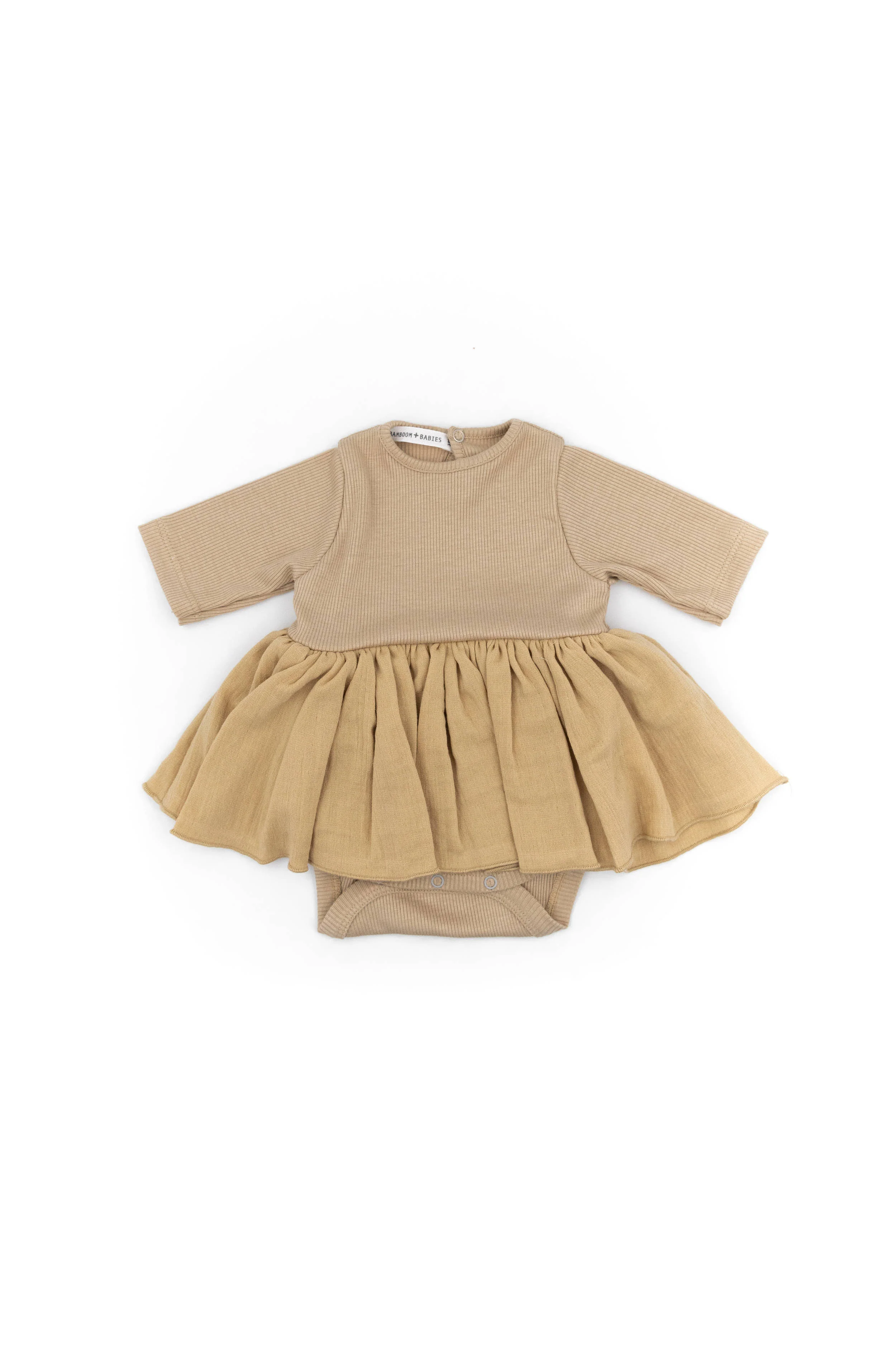 Body vestito bimba - Cammello 62