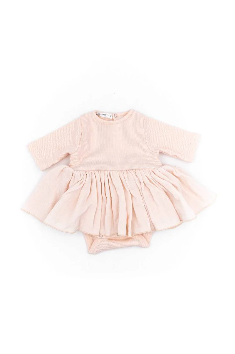 Body vestito bimba - Rosa Chiaro 65