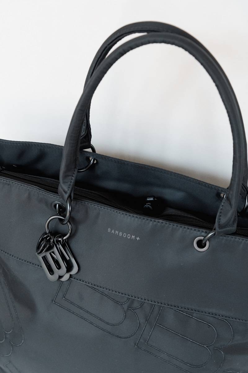 Borsa a tracolla in tessuto - BLACK 21 - Image 2