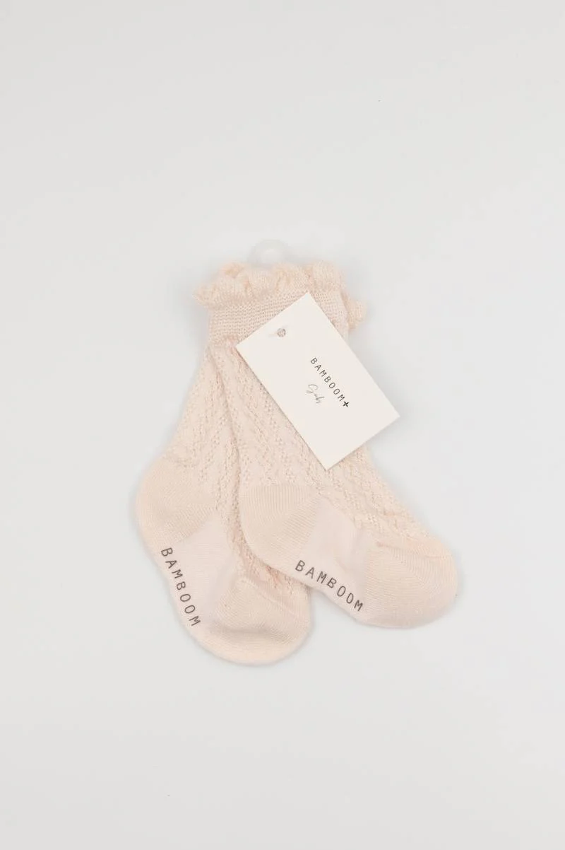 Calza bimba traforata - WATER PINK 67 - Image 2
