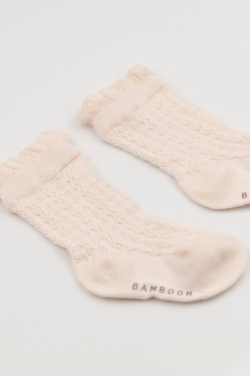 Calza bimba traforata - WATER PINK 67 - Image 4