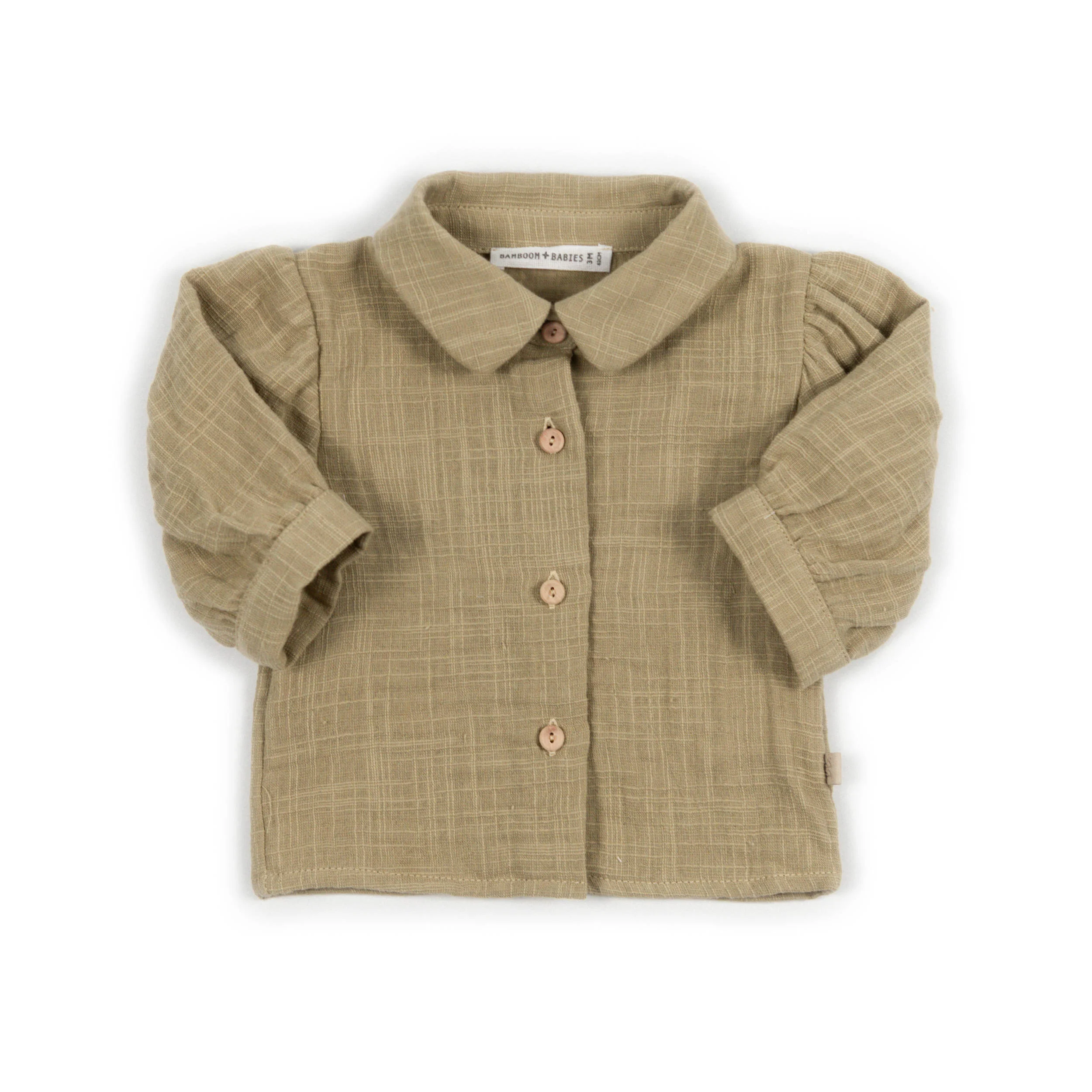 Camicia bimba maniche lunghe - MUSTARD 270