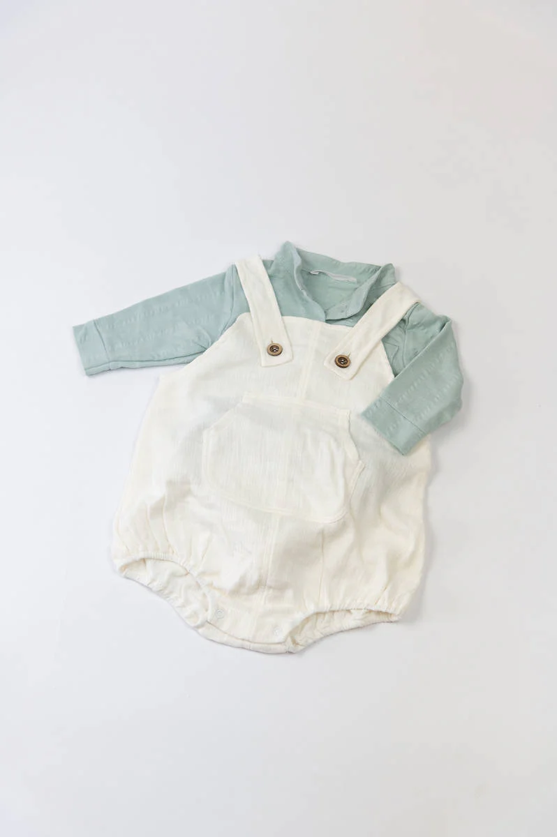 Camicia bimbo - Azzurro 323 - Image 2