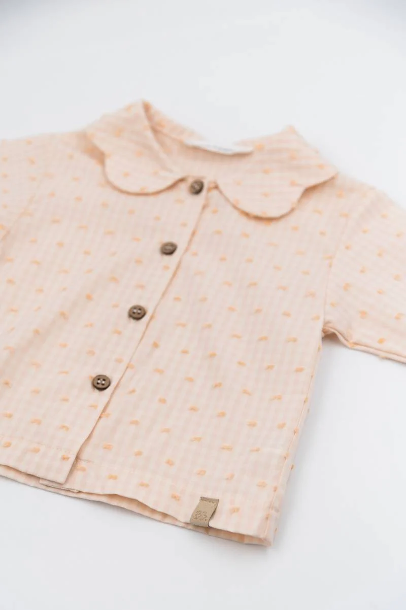 Camicia collo a fiore - SQUARE GIRL 130 - Image 2