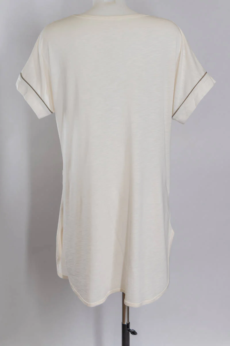 Camicia notte Premaman & Parto - Ivory 043 - Image 3