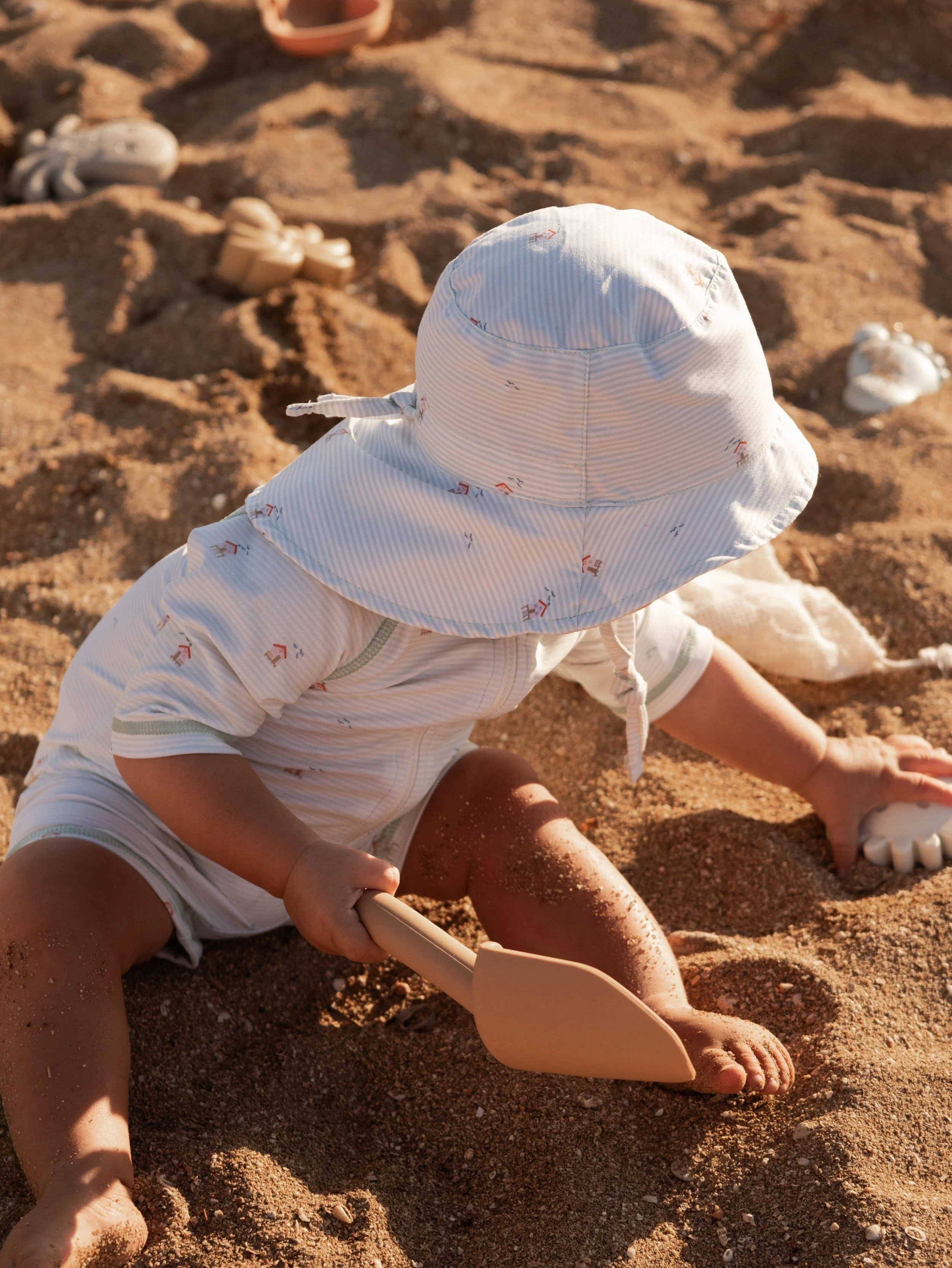Cappellino da mare UV50+ - BEACH DAYS 438 - Image 4