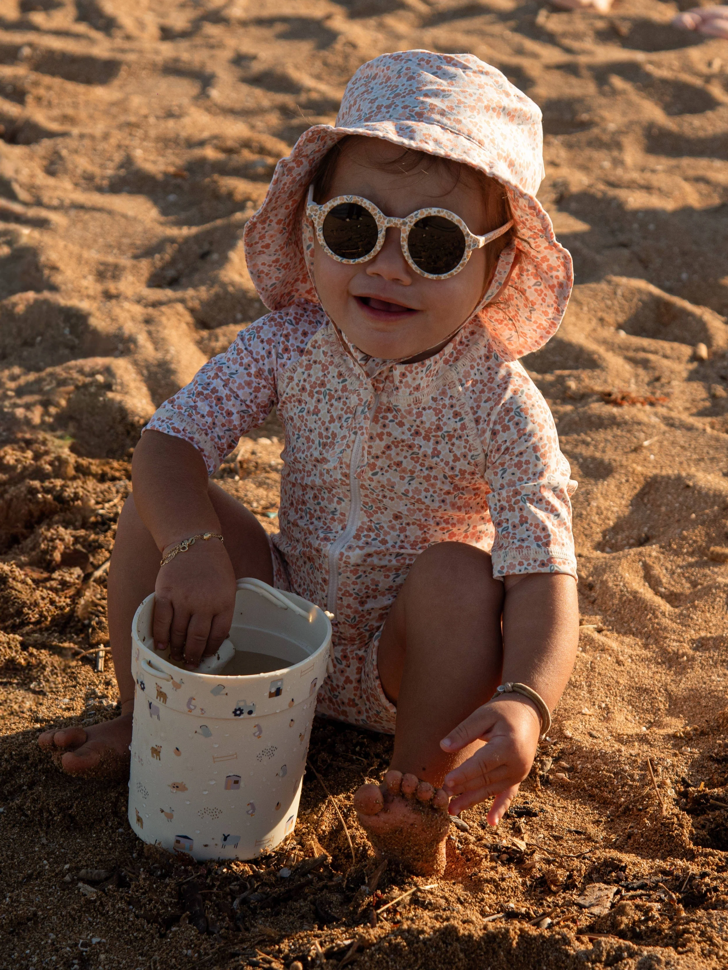 Cappellino da mare UV50+ - ROSY GARDEN 432 - Image 3