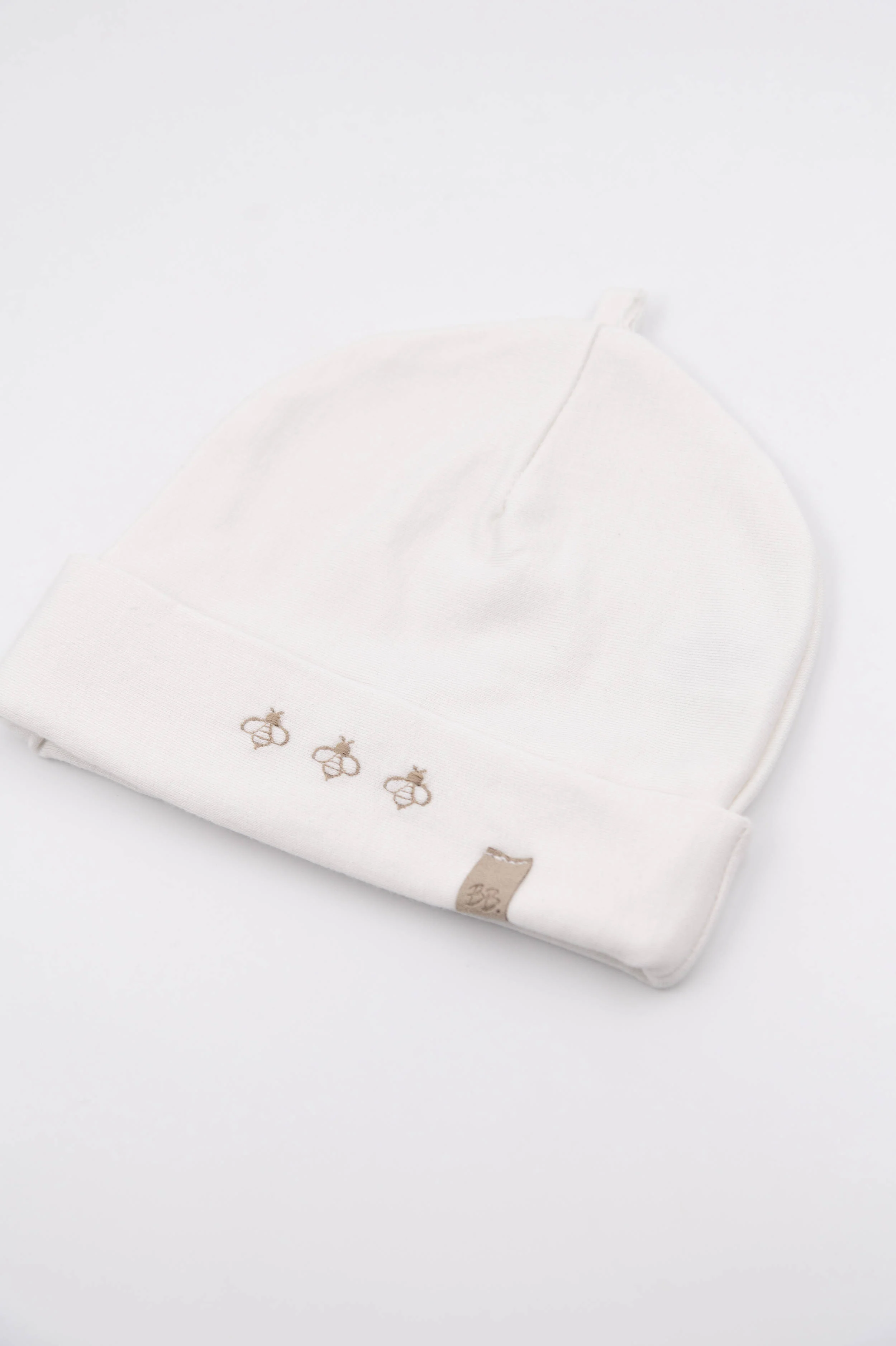 Cappellino neonato Bees - PANNA 02 - Image 2
