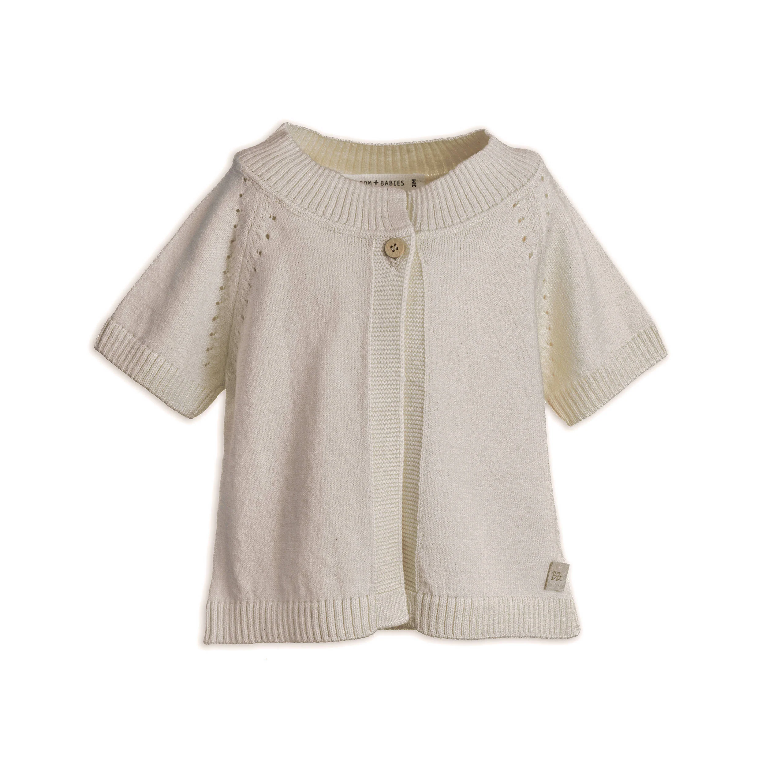 Cardigan maniche corte Bimba - SAND 10