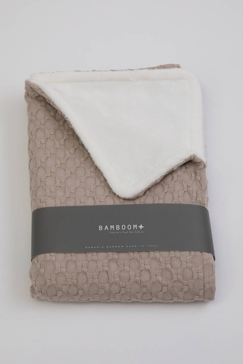 Coperta culla 100X75 Honey + spugna peluche - SAND 10 - Image 8