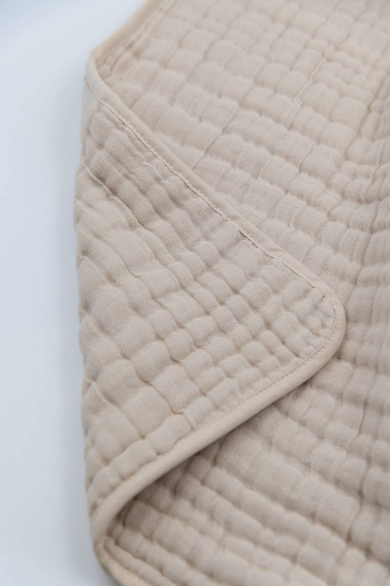 Coperta culla 100X75 Nuvola - ALMOND 159 - Image 2