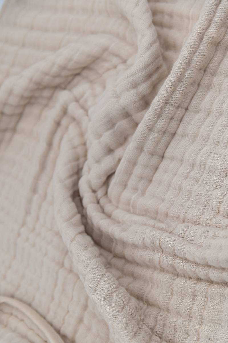 Coperta lettino 150X100 Nuvola - ALMOND 159 - Image 3