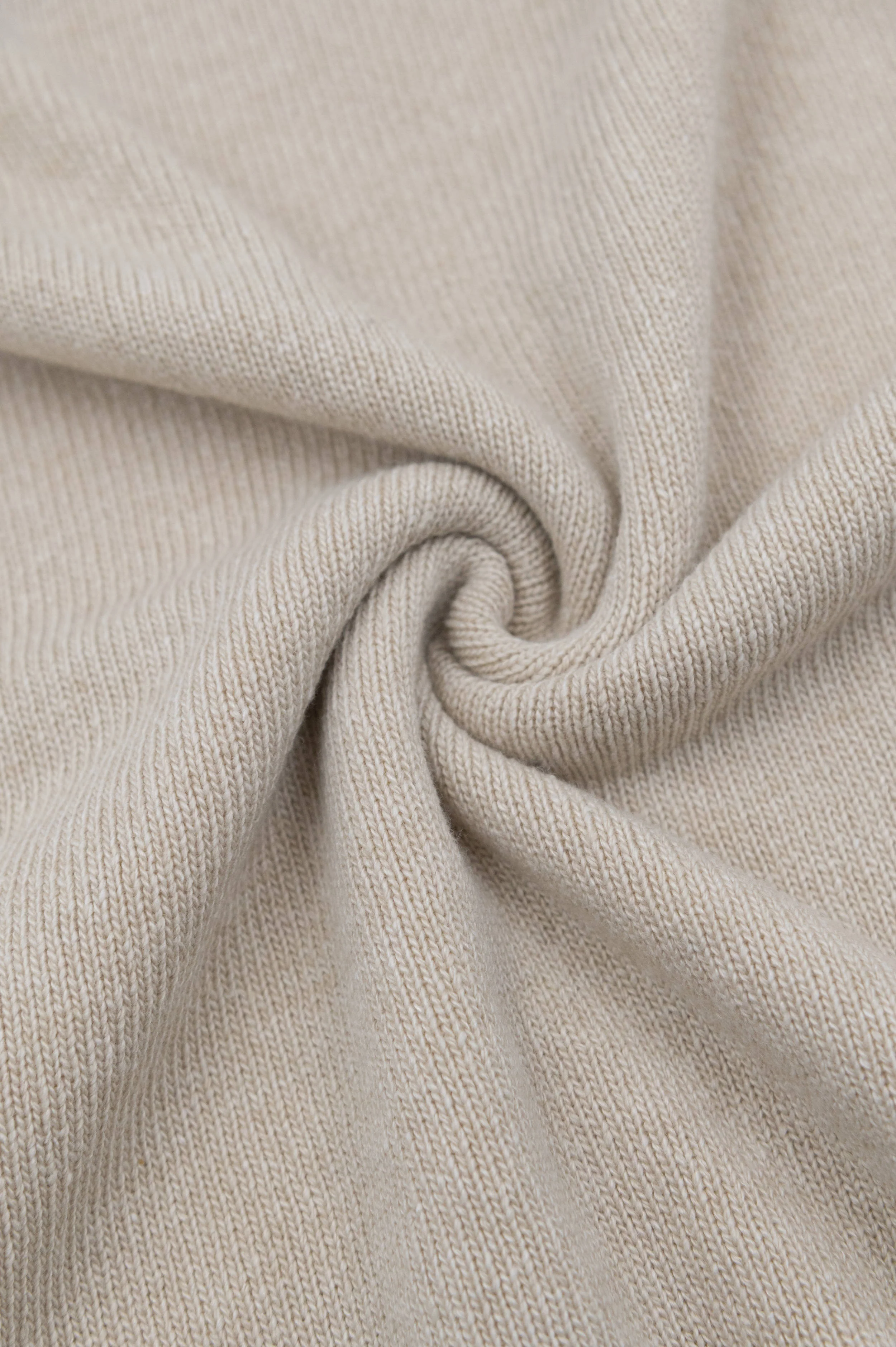 Copertina 4 stagioni con Cashmere e lato teddy - STONE SAND 505 - Image 3