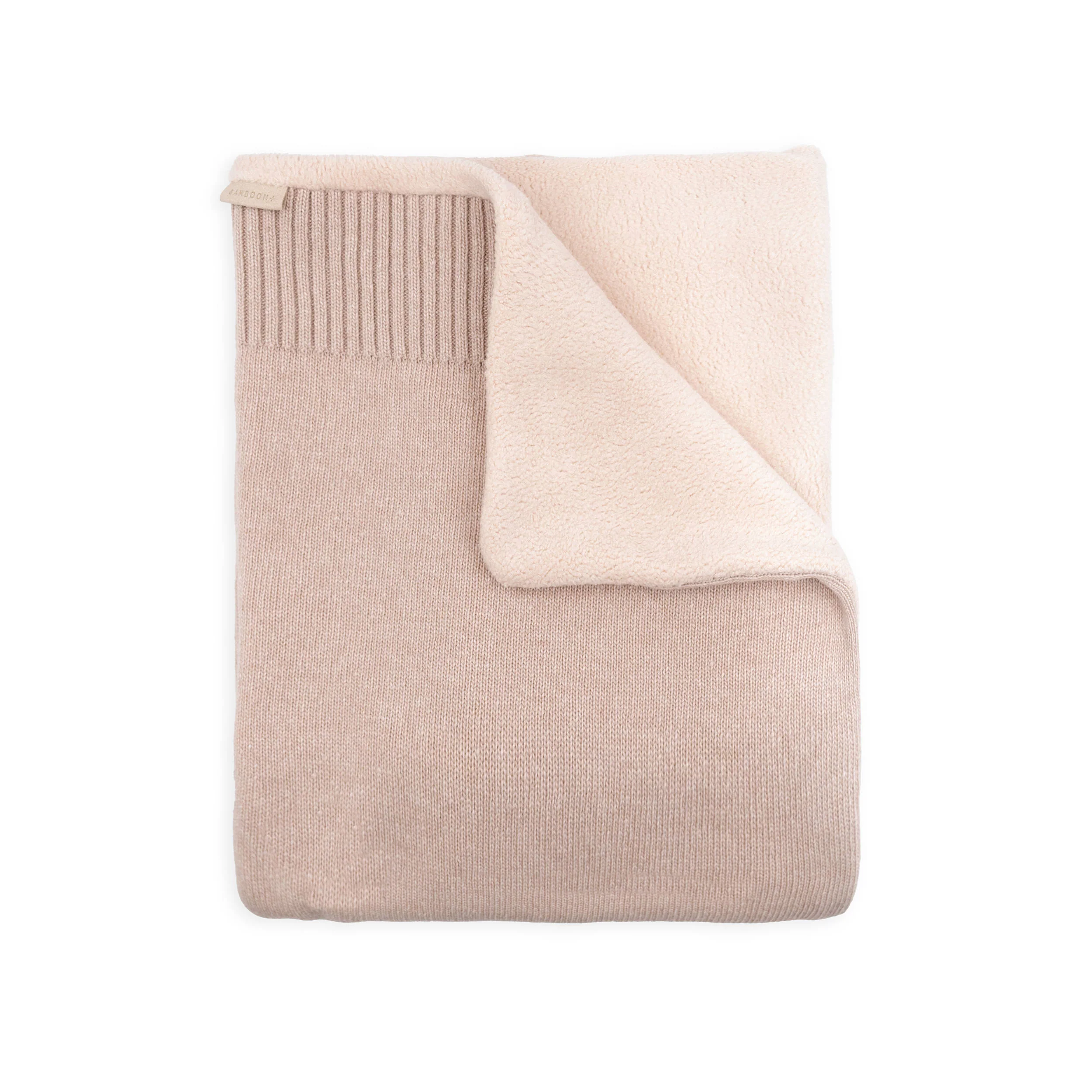 Copertina 4 stagioni con Cashmere e lato teddy - VINTAGE PINK 341
