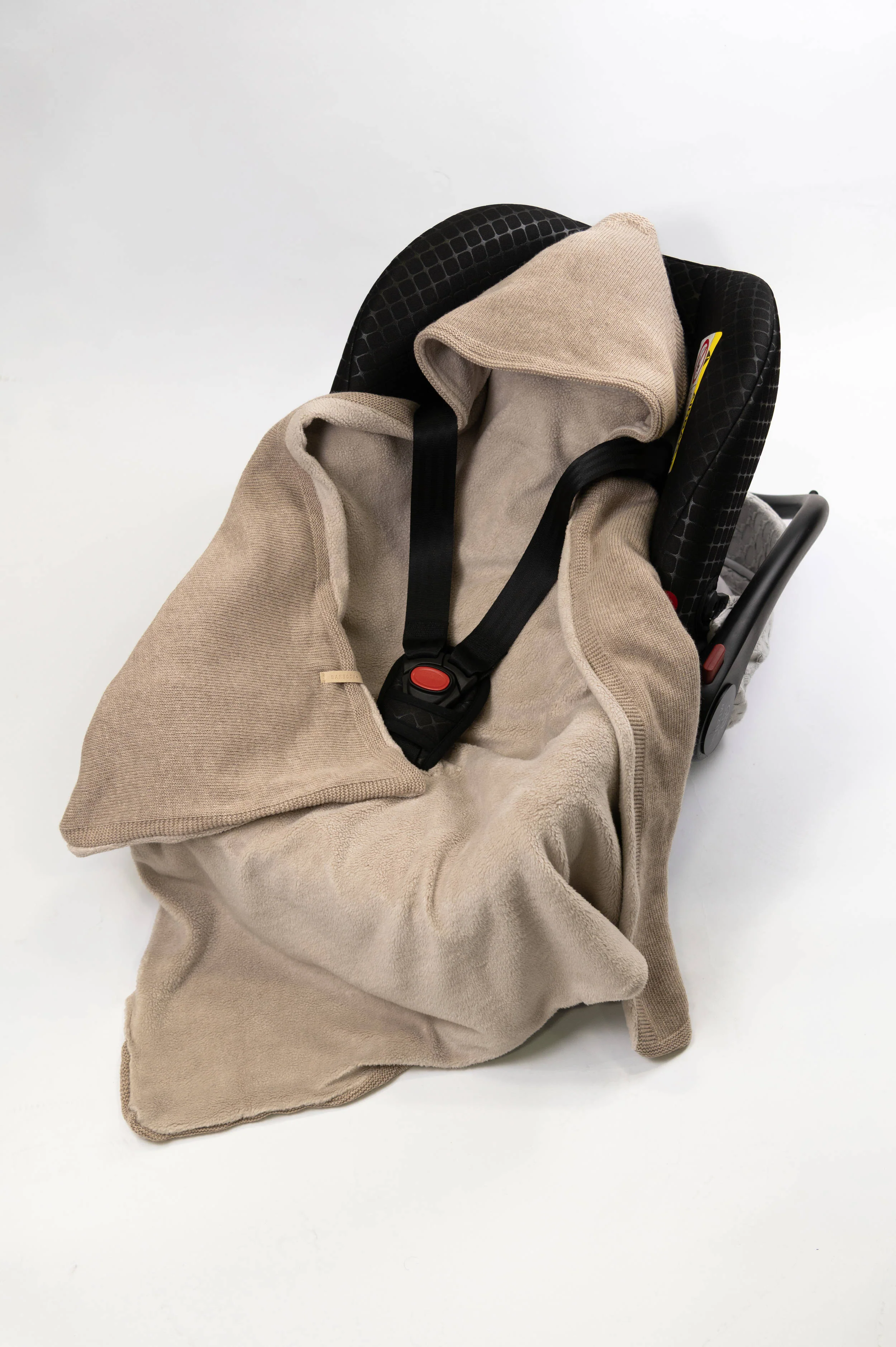 Copertina Wrap 4 stagioni con Cashmere e lato teddy - STONE SAND 505 - Image 7