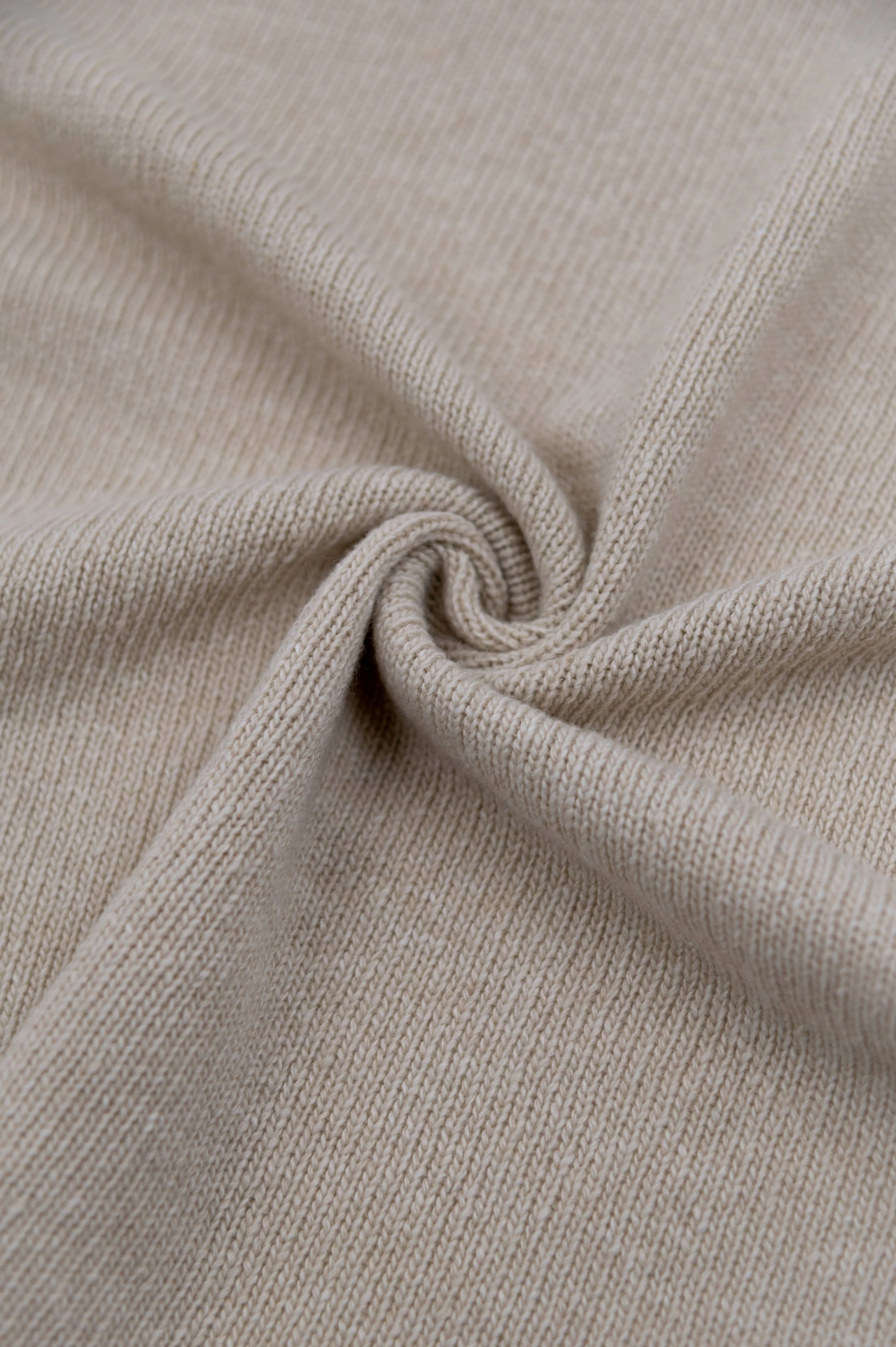 Copertina Wrap 4 stagioni con Cashmere - LIGHT CHOCOLATE MELANGE 318 - Image 3