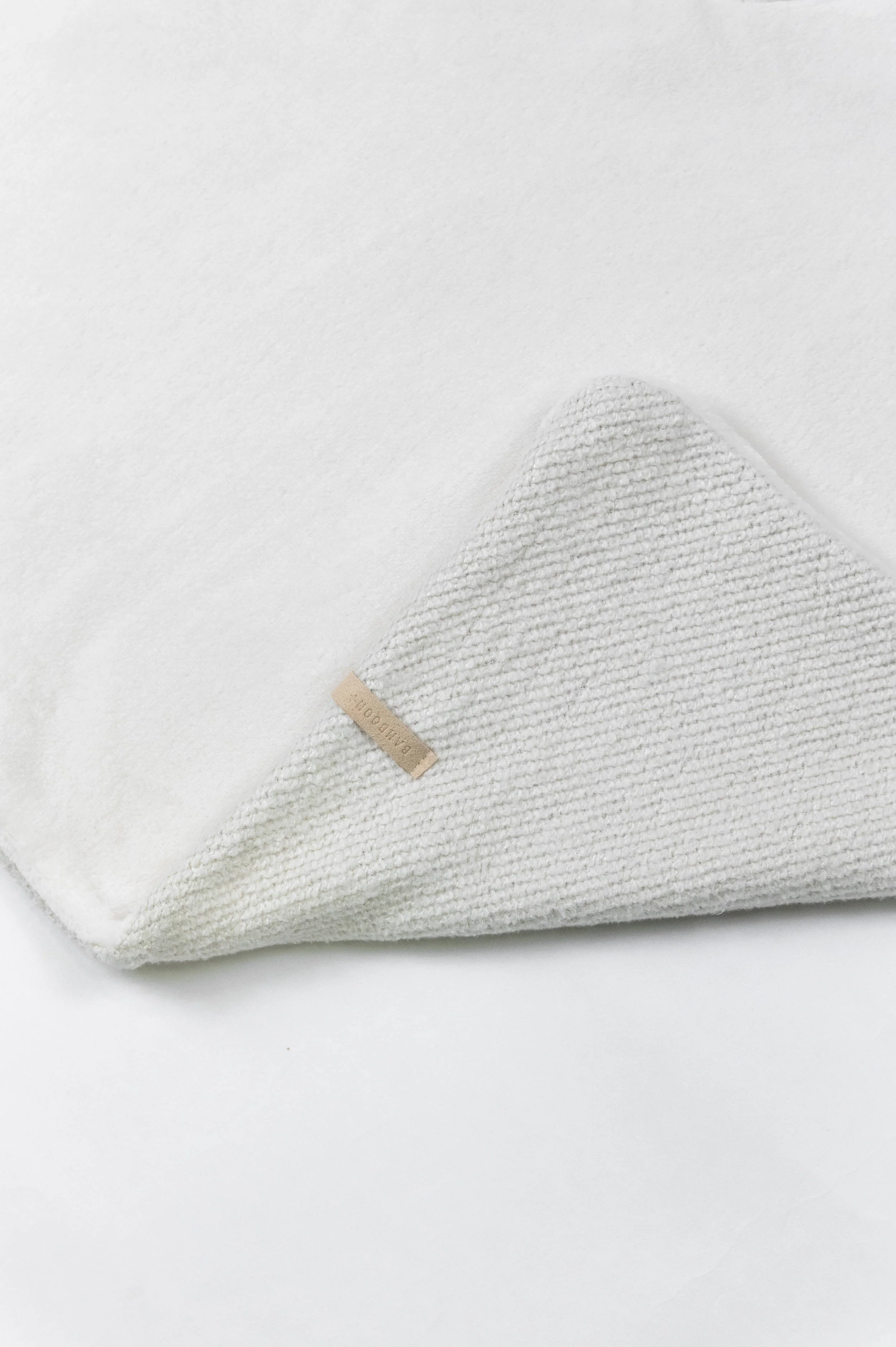 Copertina Wrap con cappuccio brushed - BIRCH GREY 516 - Image 3