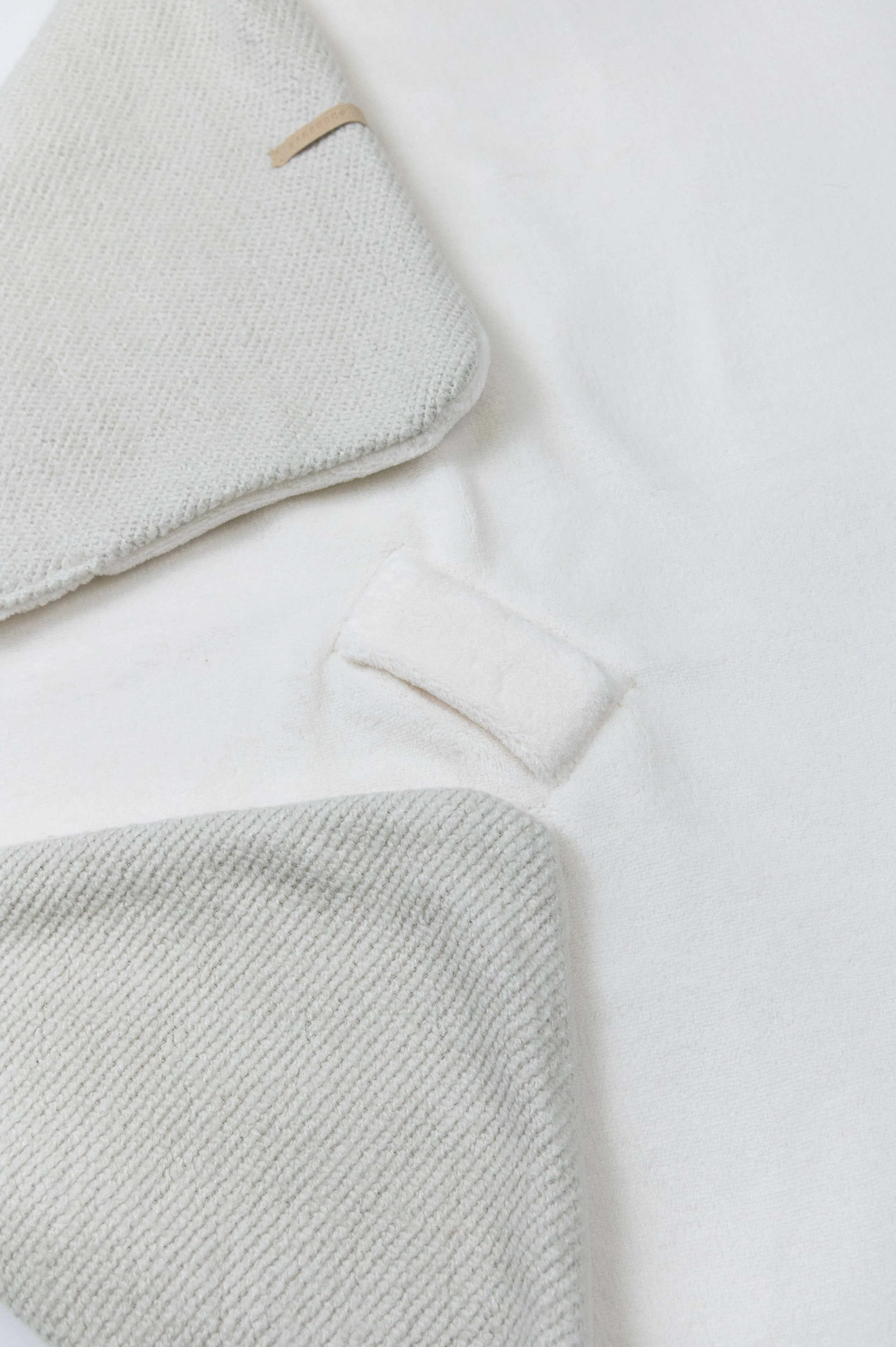 Copertina Wrap con cappuccio brushed - BIRCH GREY 516 - Image 4