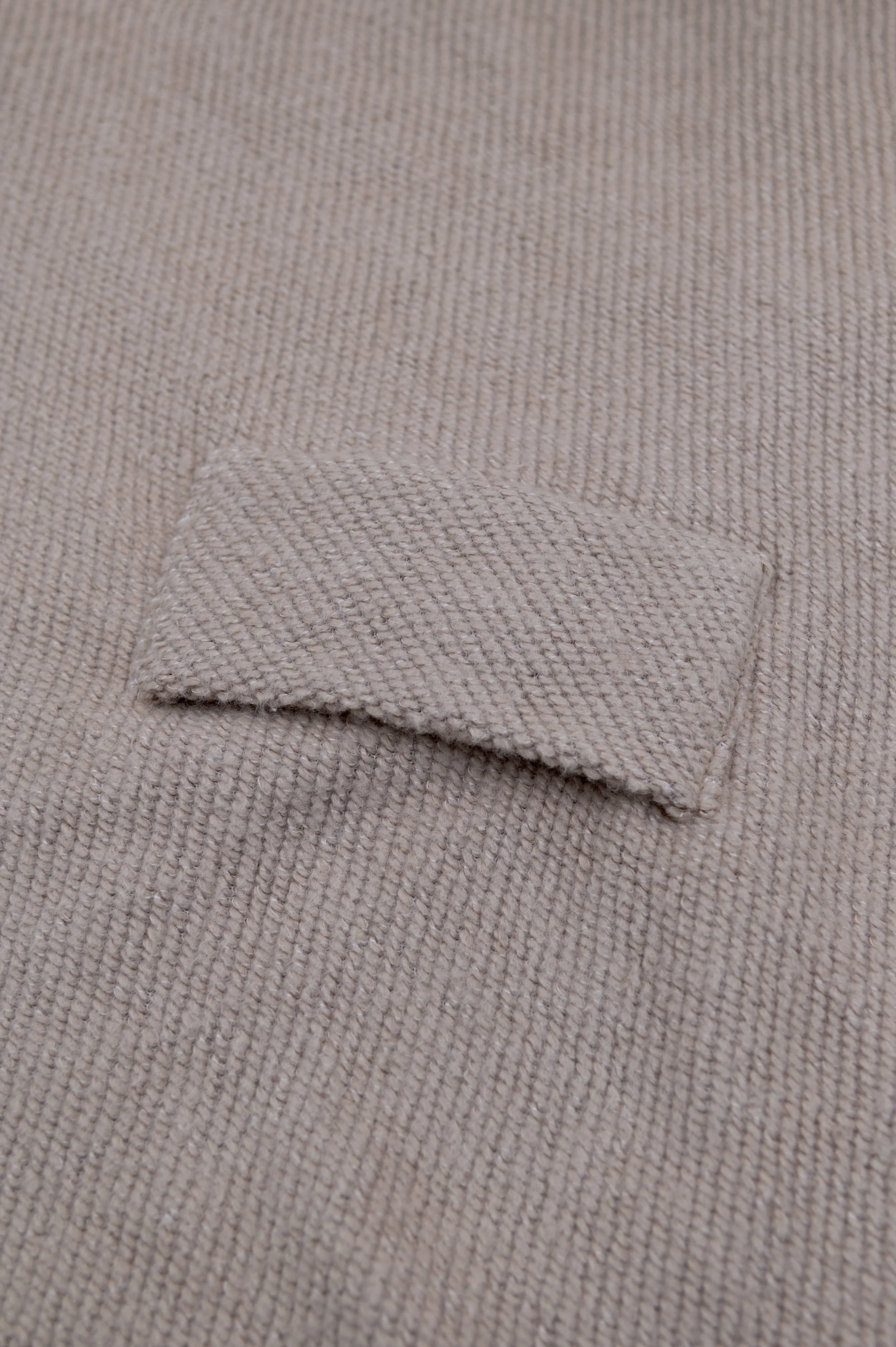 Copertina Wrap con cappuccio brushed - MELANGE SAND 181 - Image 5