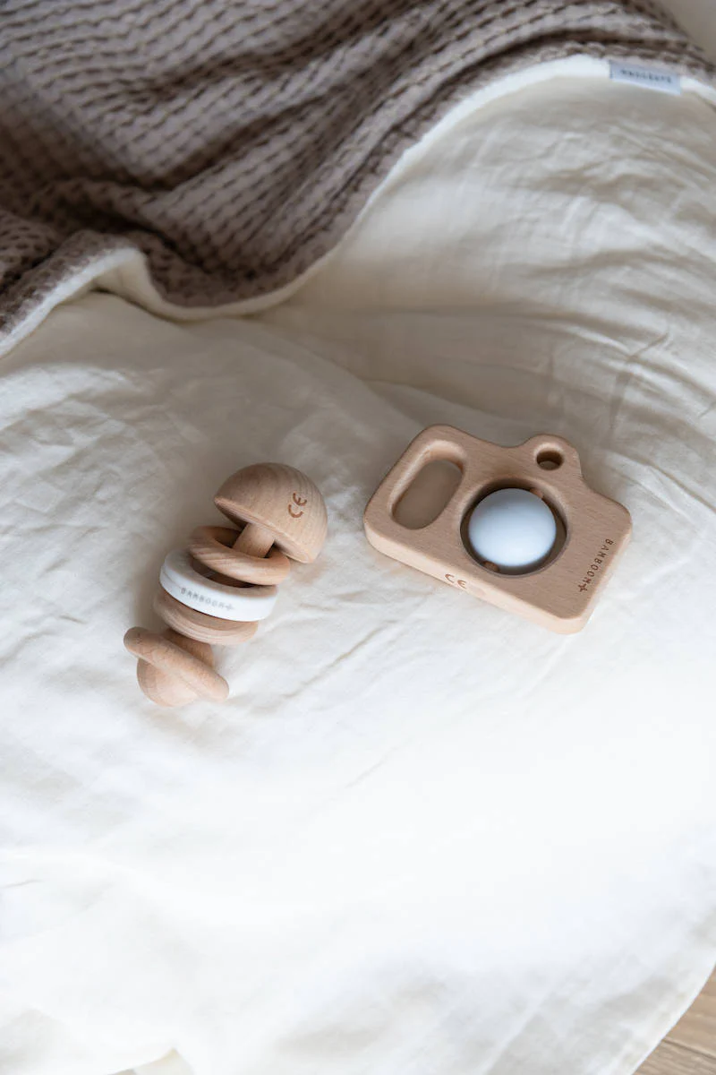 Fotocamera in Legno e Silicone - Azzurro 03 - Image 6