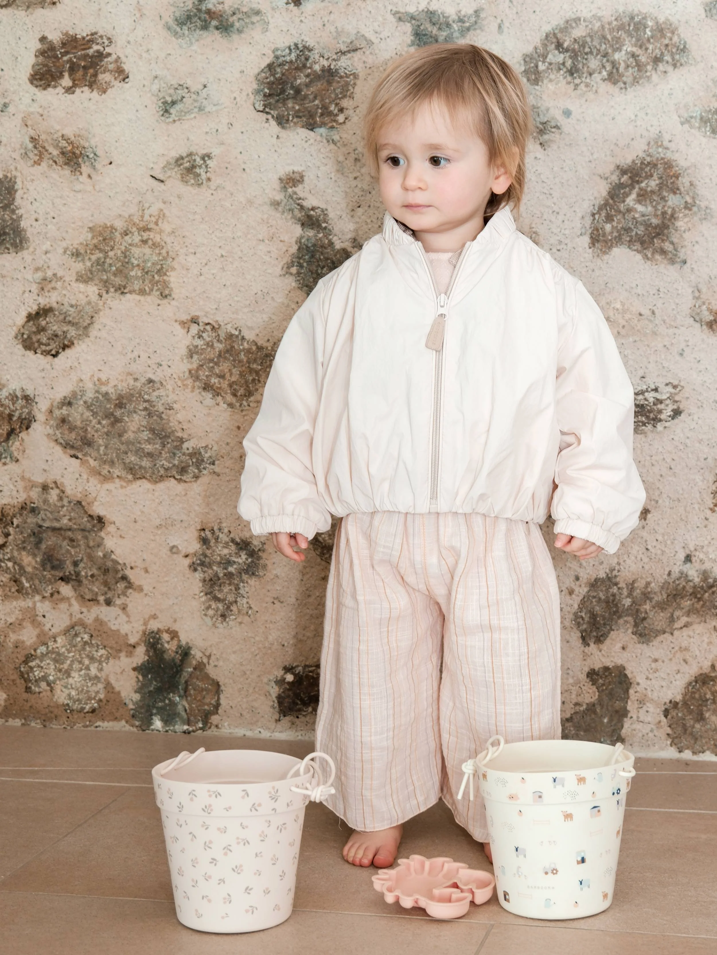 Giacca bimba - PINK BLOOM 275 - Image 3