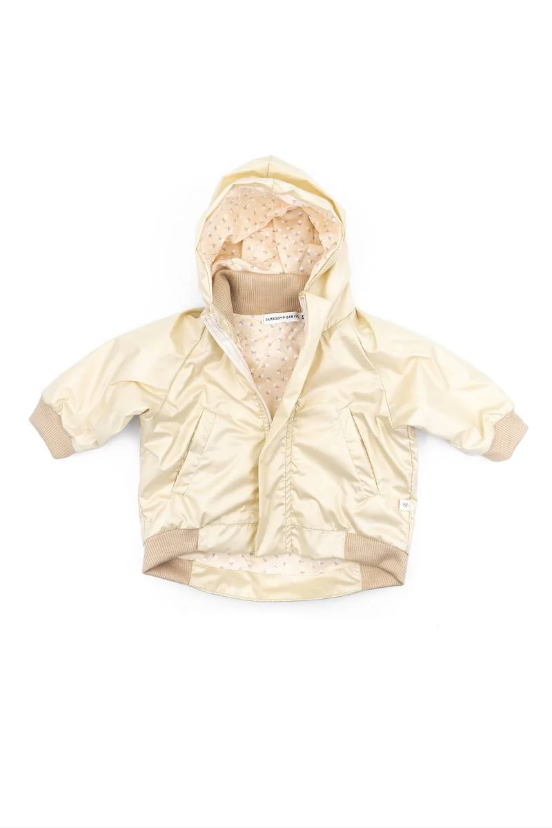 Giacca impermeabile - Crema 564