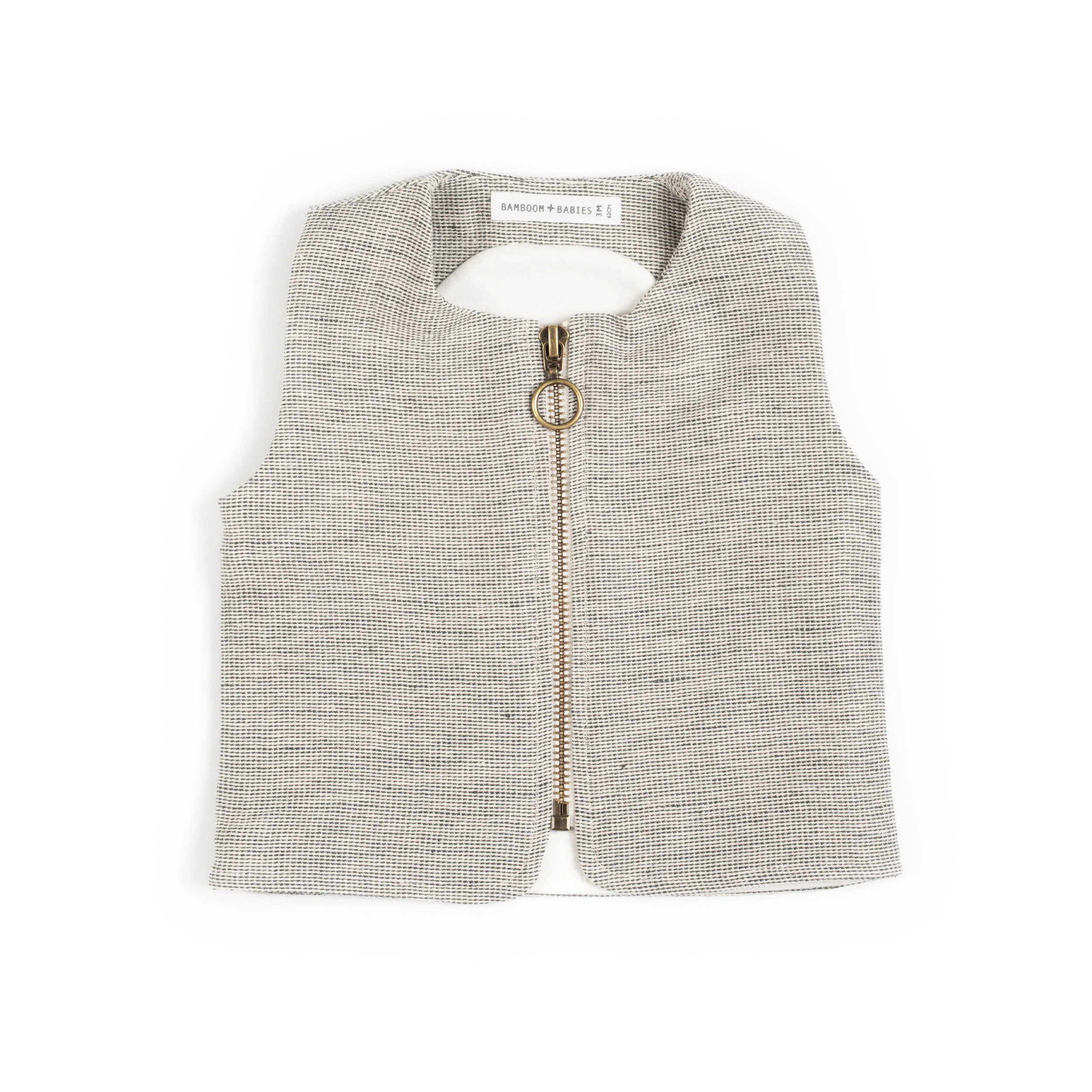Gilet Orso con zip - BLU 07