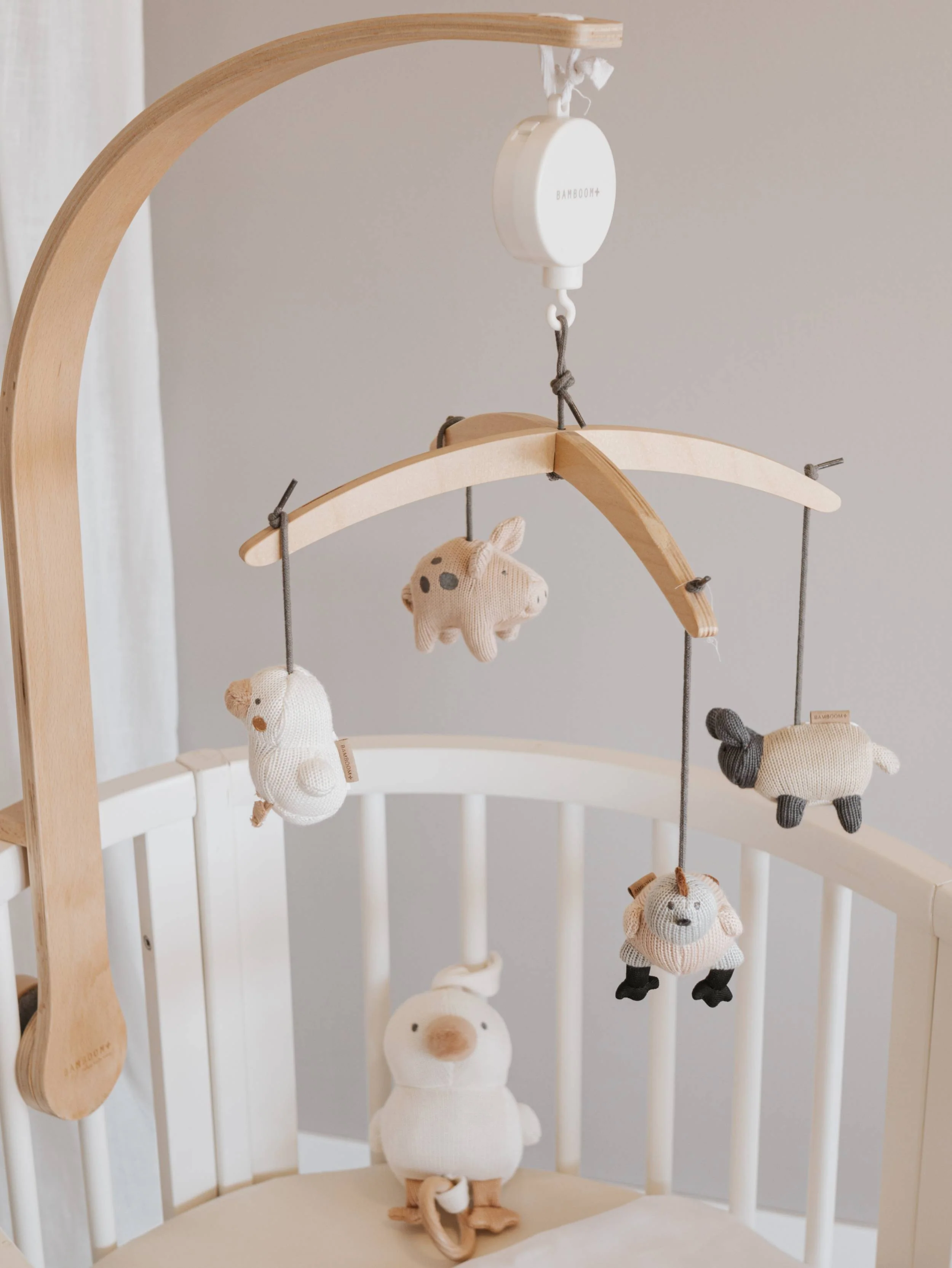 Giostrina in legno con toys a maglia - THE FARM 133 - Image 6
