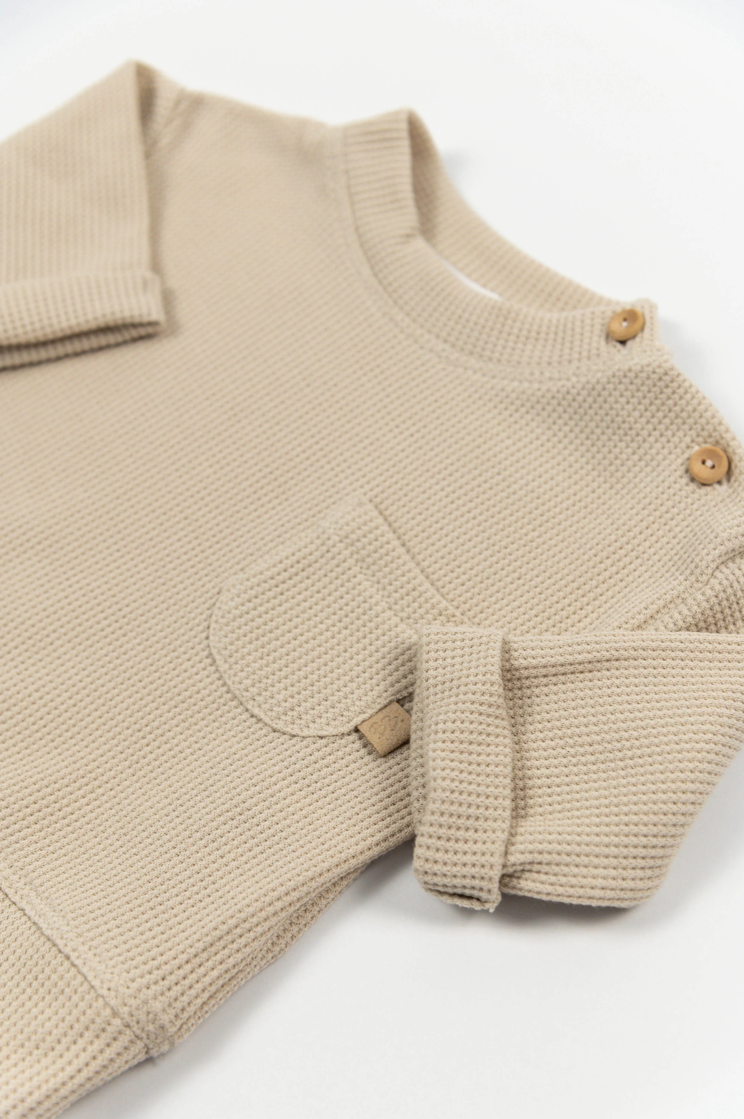 Maglia bimbo - ALMOND CREAM 273 - Image 2