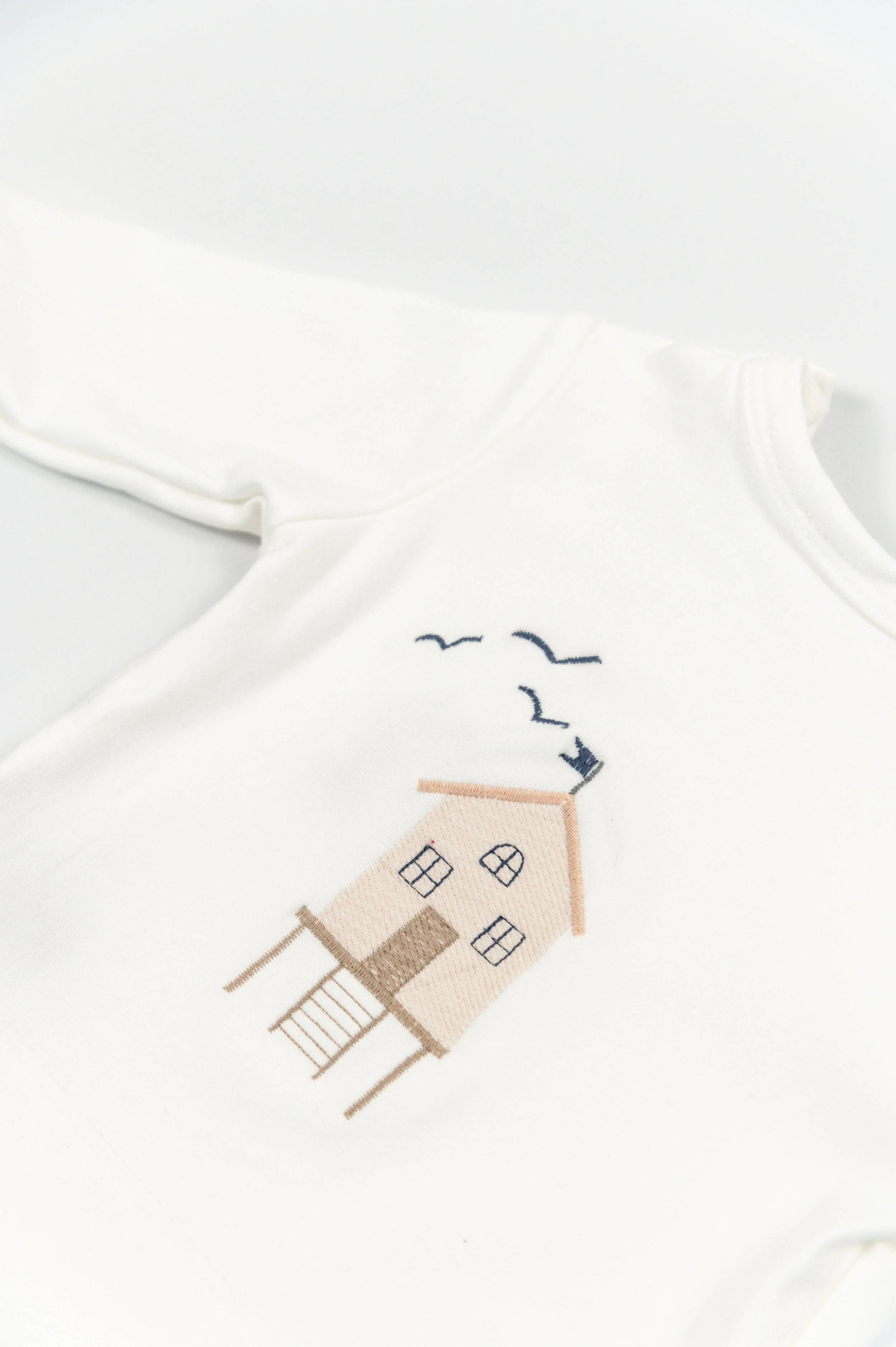 Maglia con ricamo Surf house - OFFWHITE 111 - Image 4