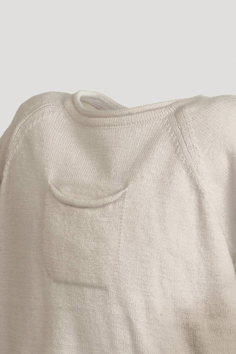Maglia maniche corte con tasca Bimbo - SAND 10 - Image 3