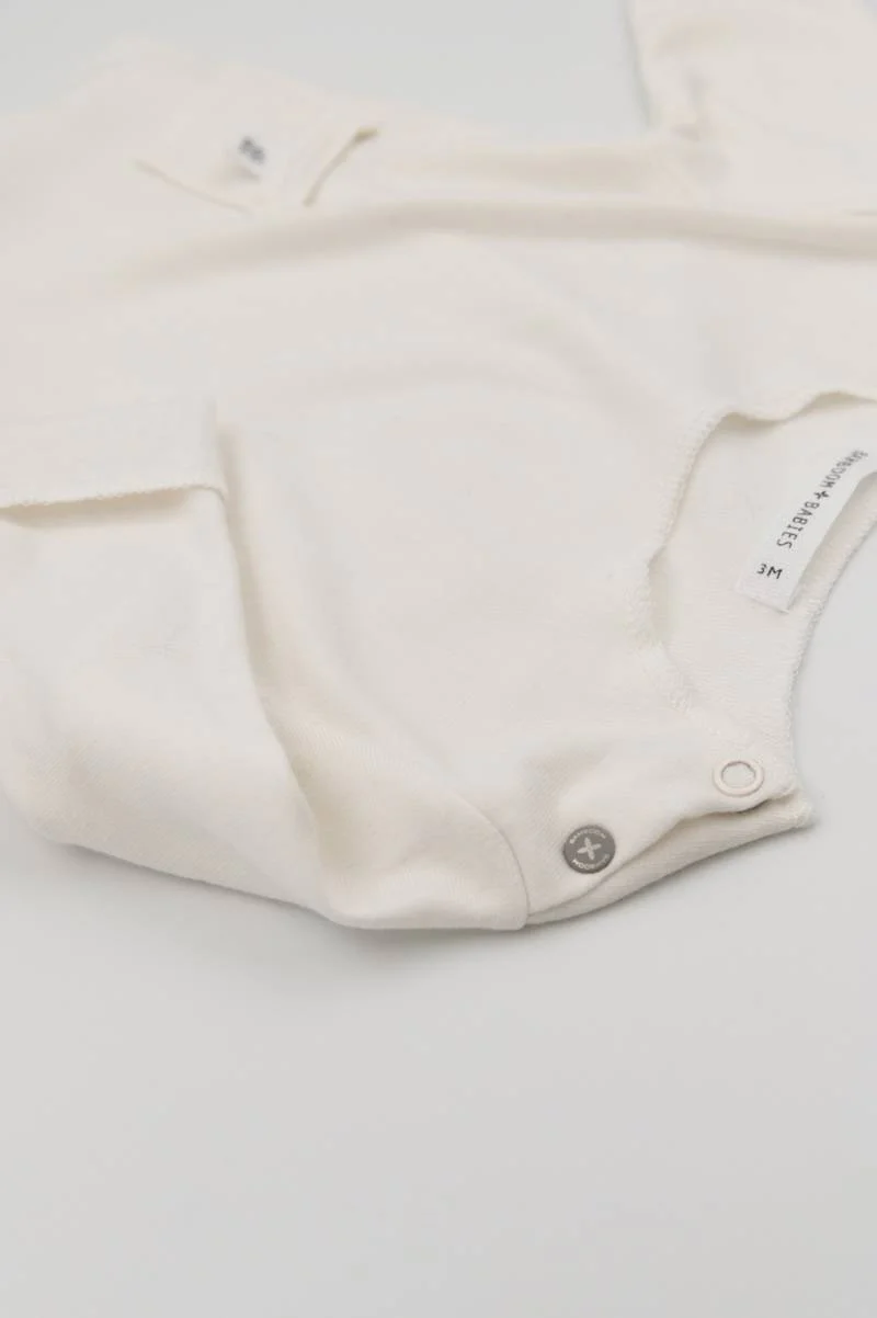 Maglia manica lunga Pure - PANNA 02 - Image 3