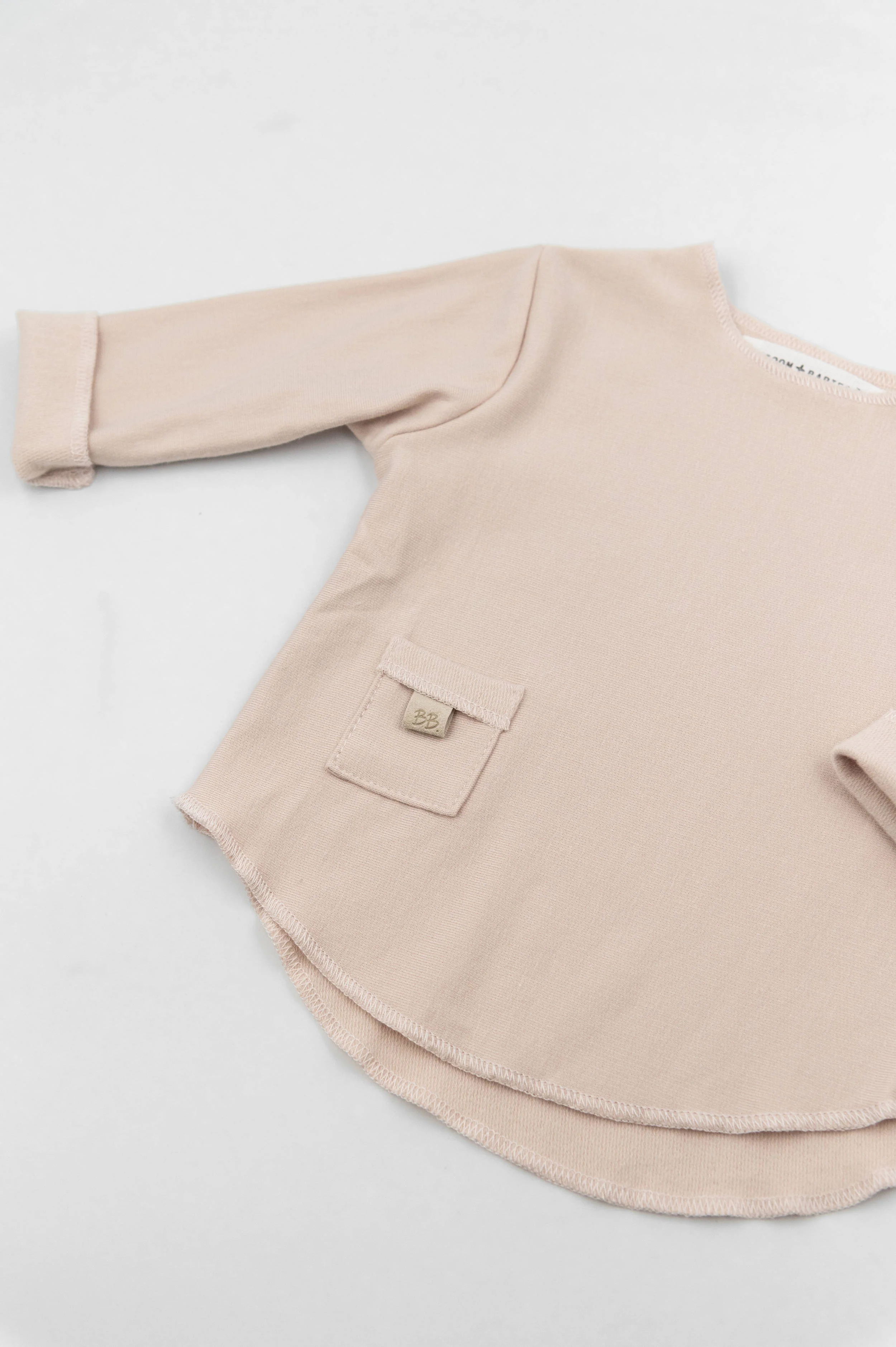 Maglia manica lunga Pure - VINTAGE PINK 341 - Image 2