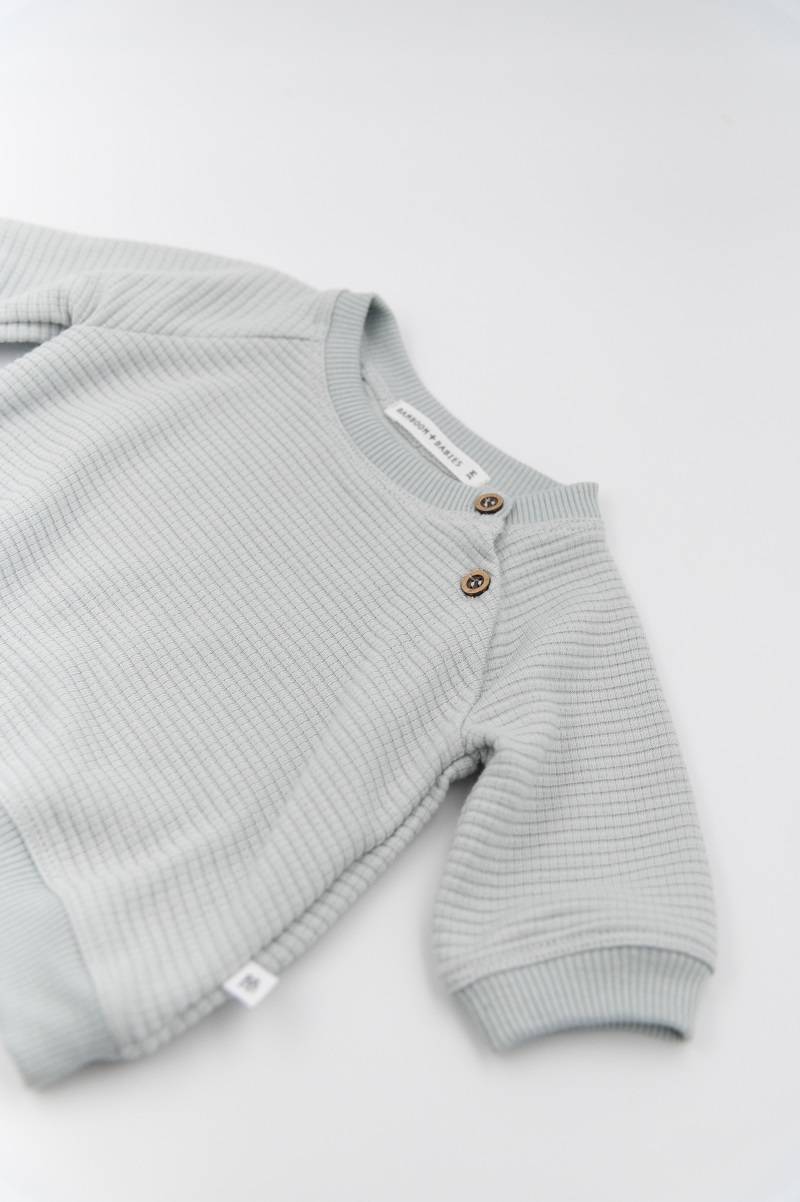 Maglia nido d'ape bimbo - Azzurro 083 - Image 2