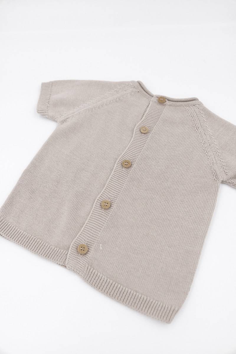 Maglia righe Knitted - Cammello 33 - Image 4