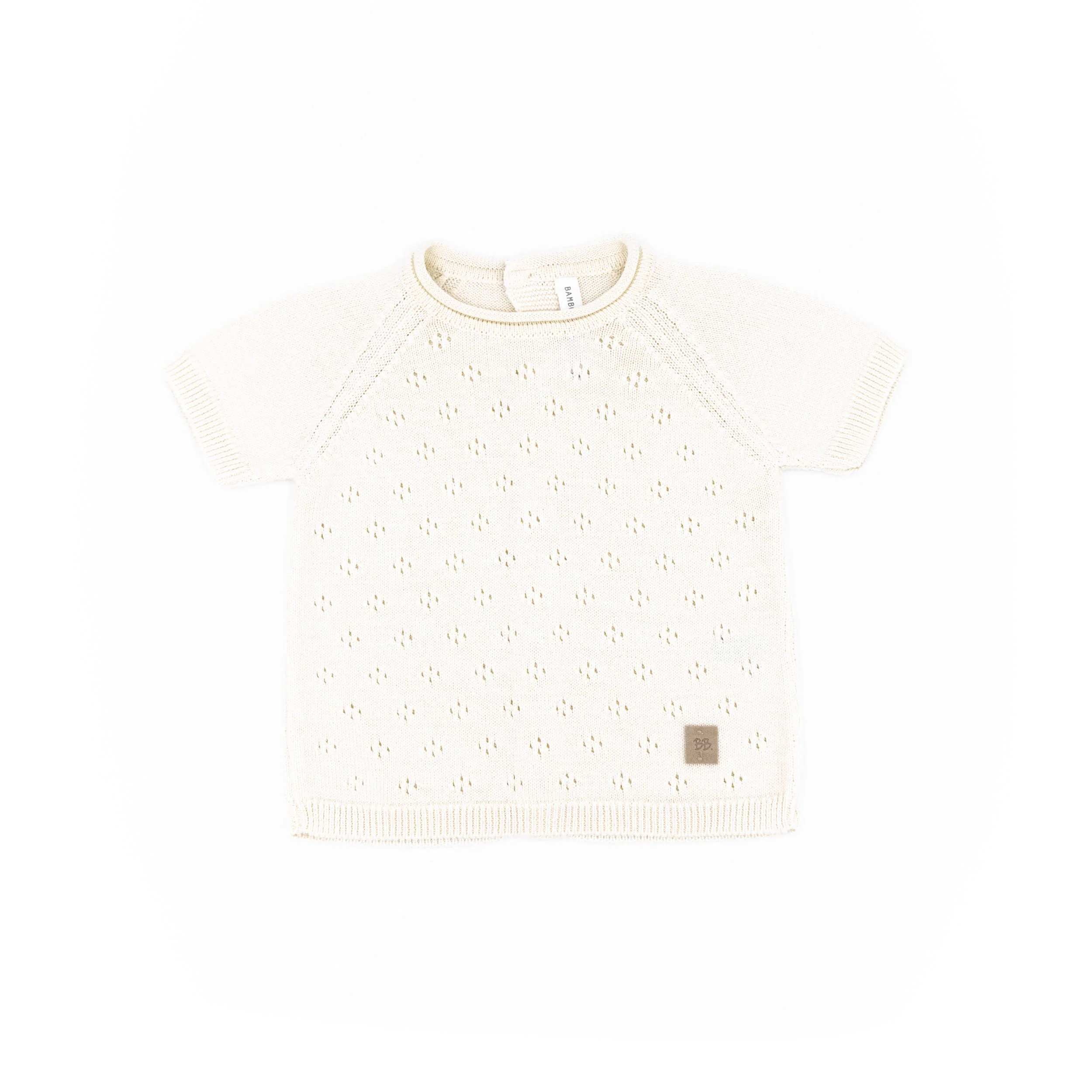 Maglia traforata Knitted - Bianco 01