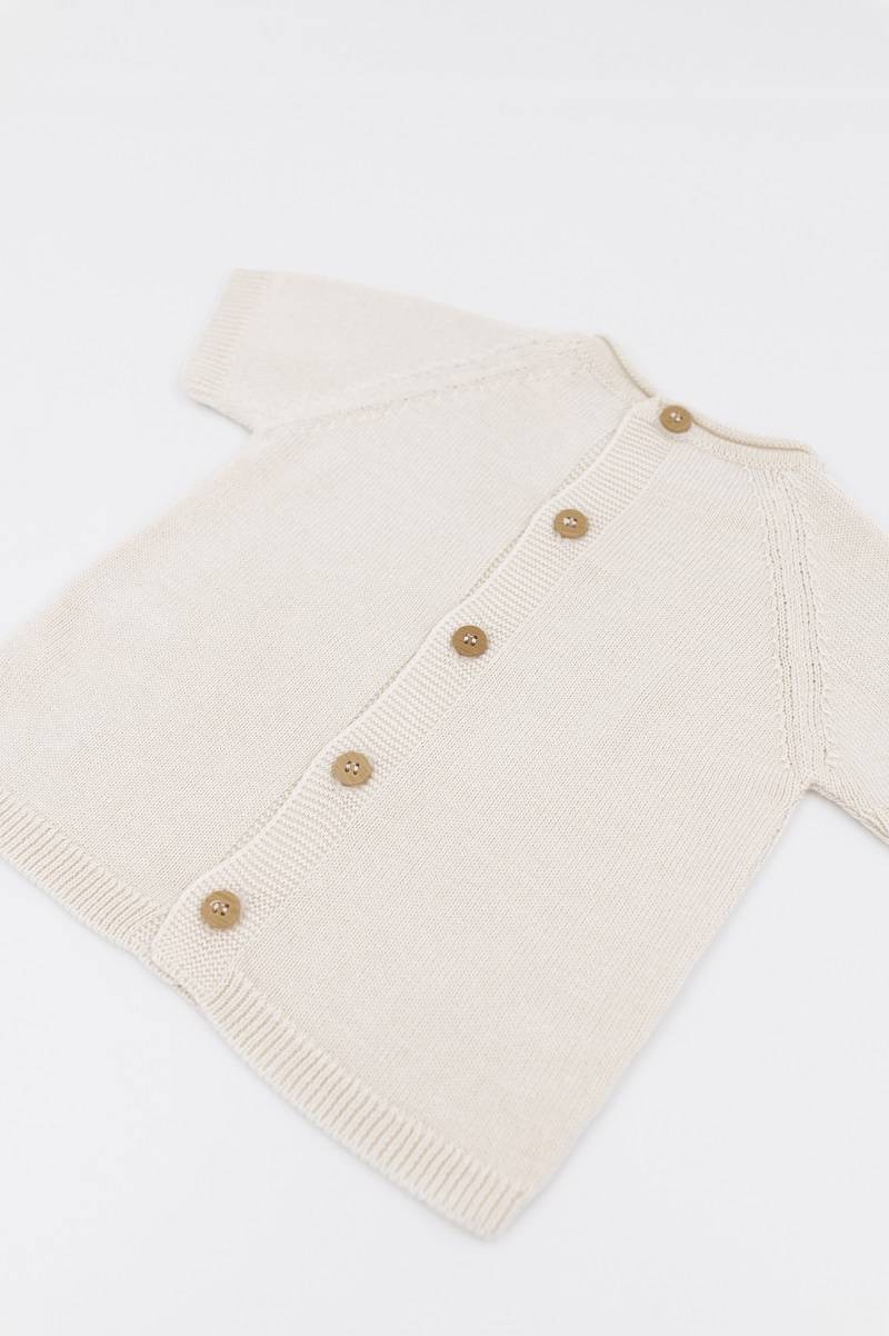 Maglia traforata Knitted - Bianco 01 - Image 4