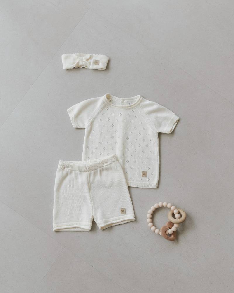 Maglia traforata Knitted - Bianco 01 - Image 5