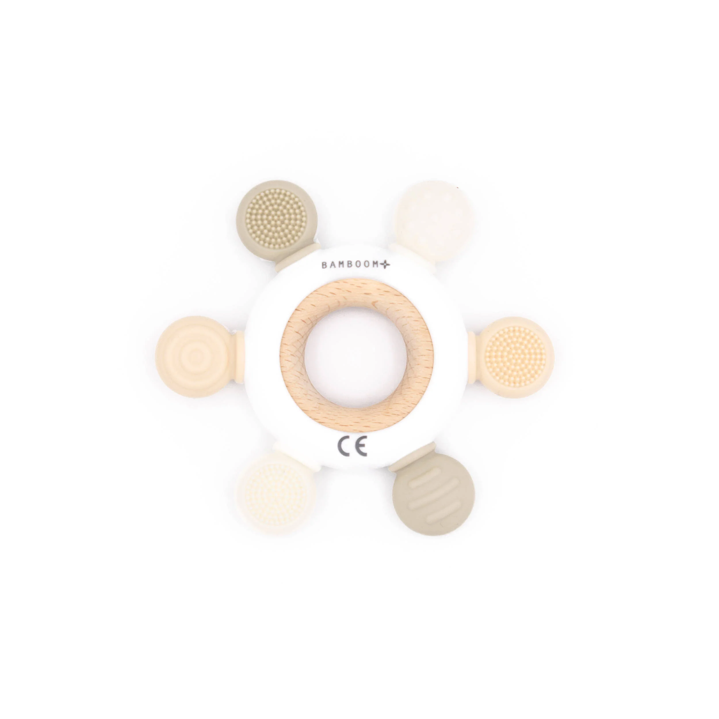 Massaggiagengive legno & silicone Timone - PANNA 02