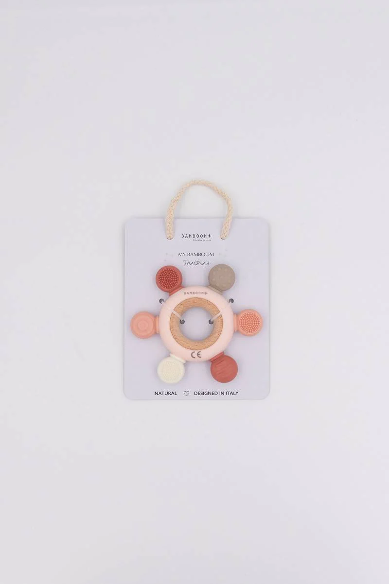 Massaggiagengive legno & silicone Timone - ROSA 04 - Image 2