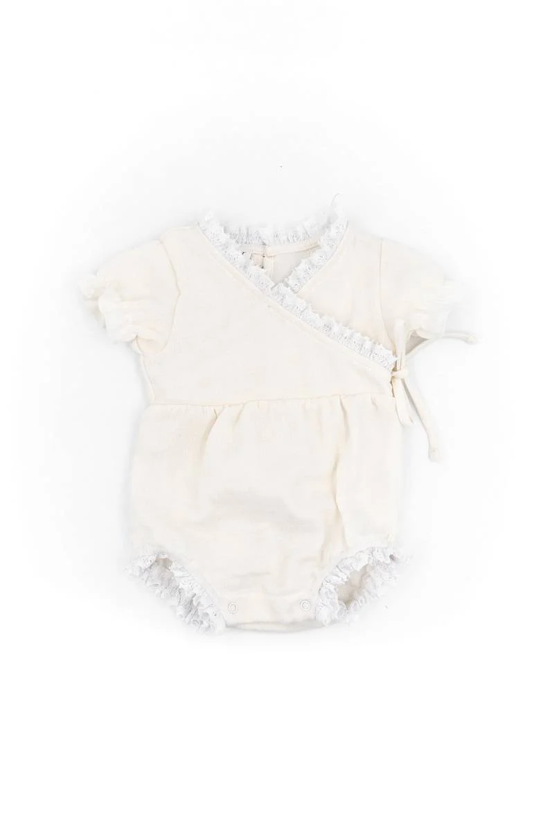 Pagliaccetto con pizzo - Bianco 61