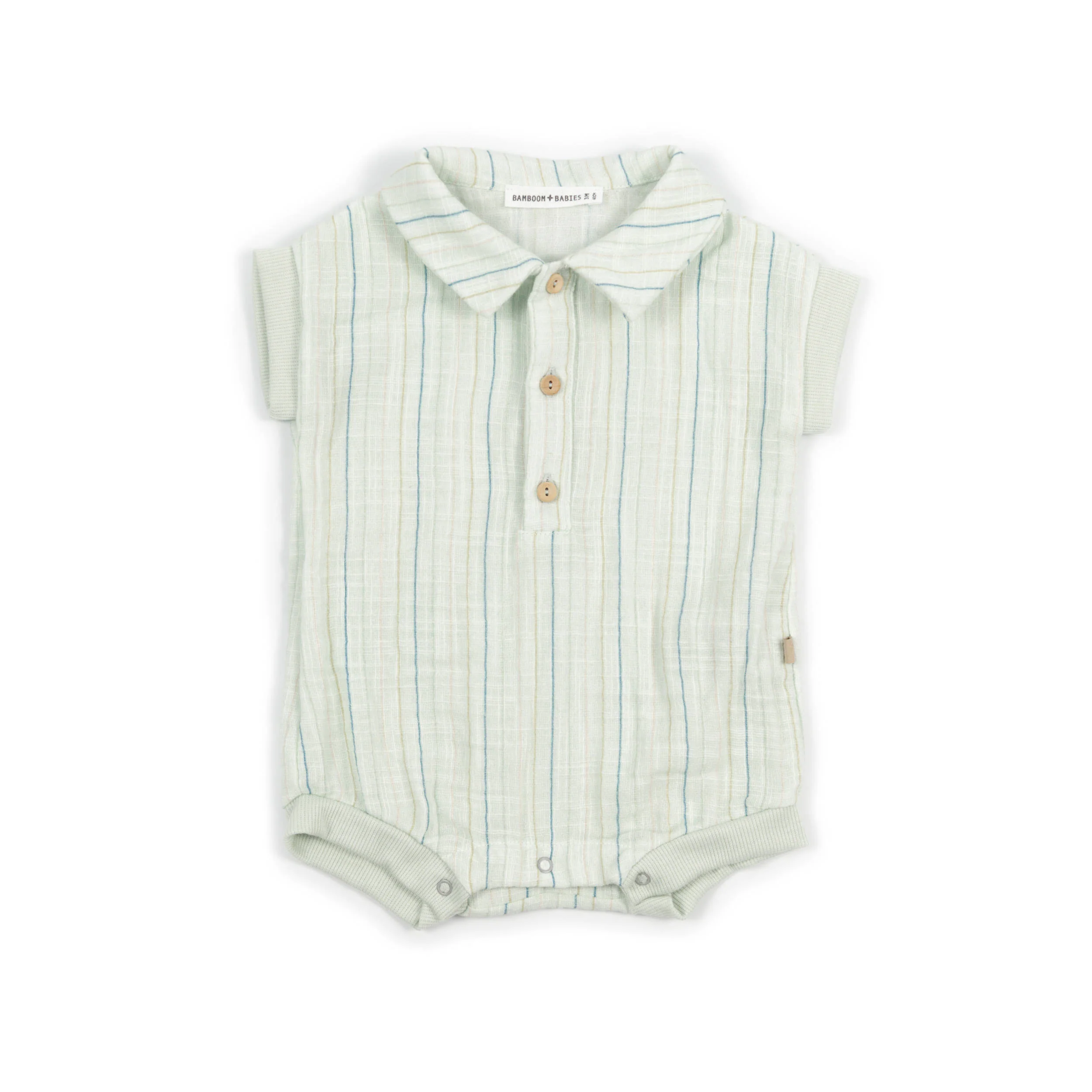 Pagliaccetto polo - STRIPE ACQUA 271